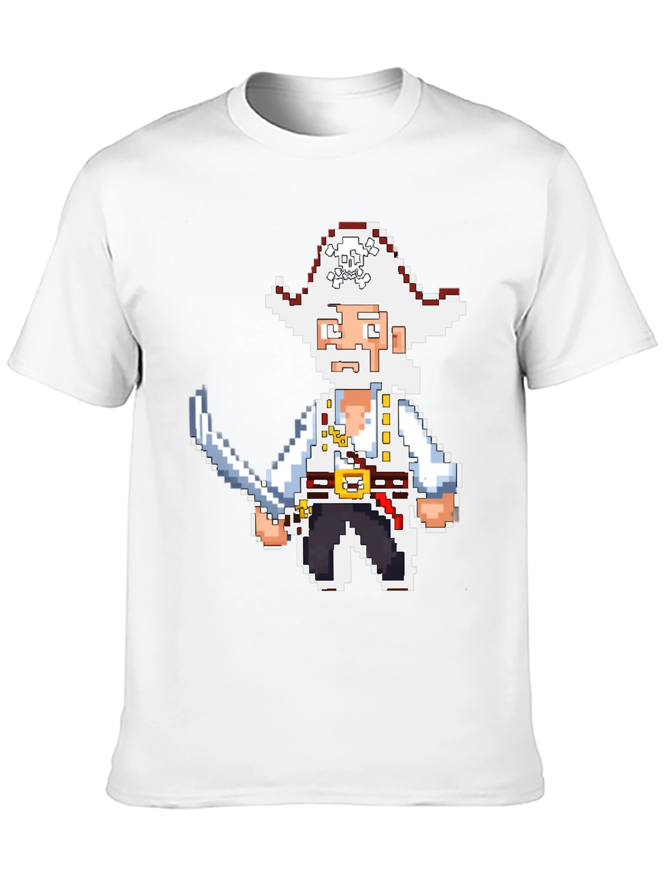 Pixel Pirate Tee - Retro Gaming Shirt