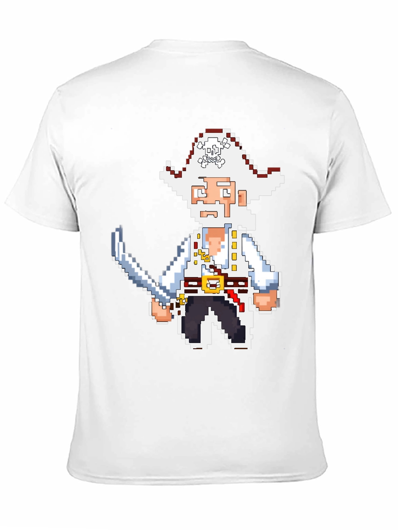 Pixel Pirate Tee - Retro Gaming Shirt