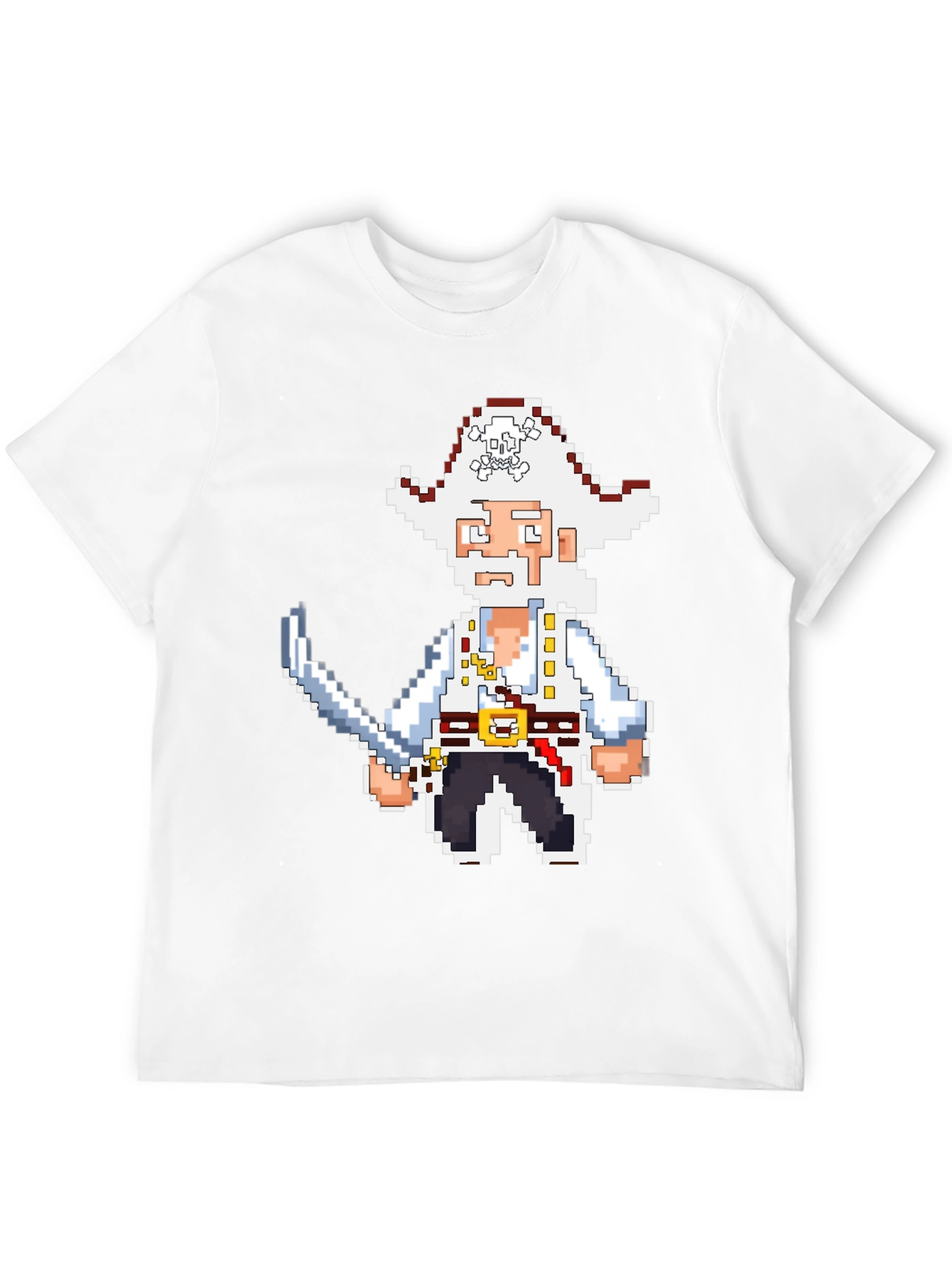 Pixel Pirate Tee - Retro Gaming Shirt