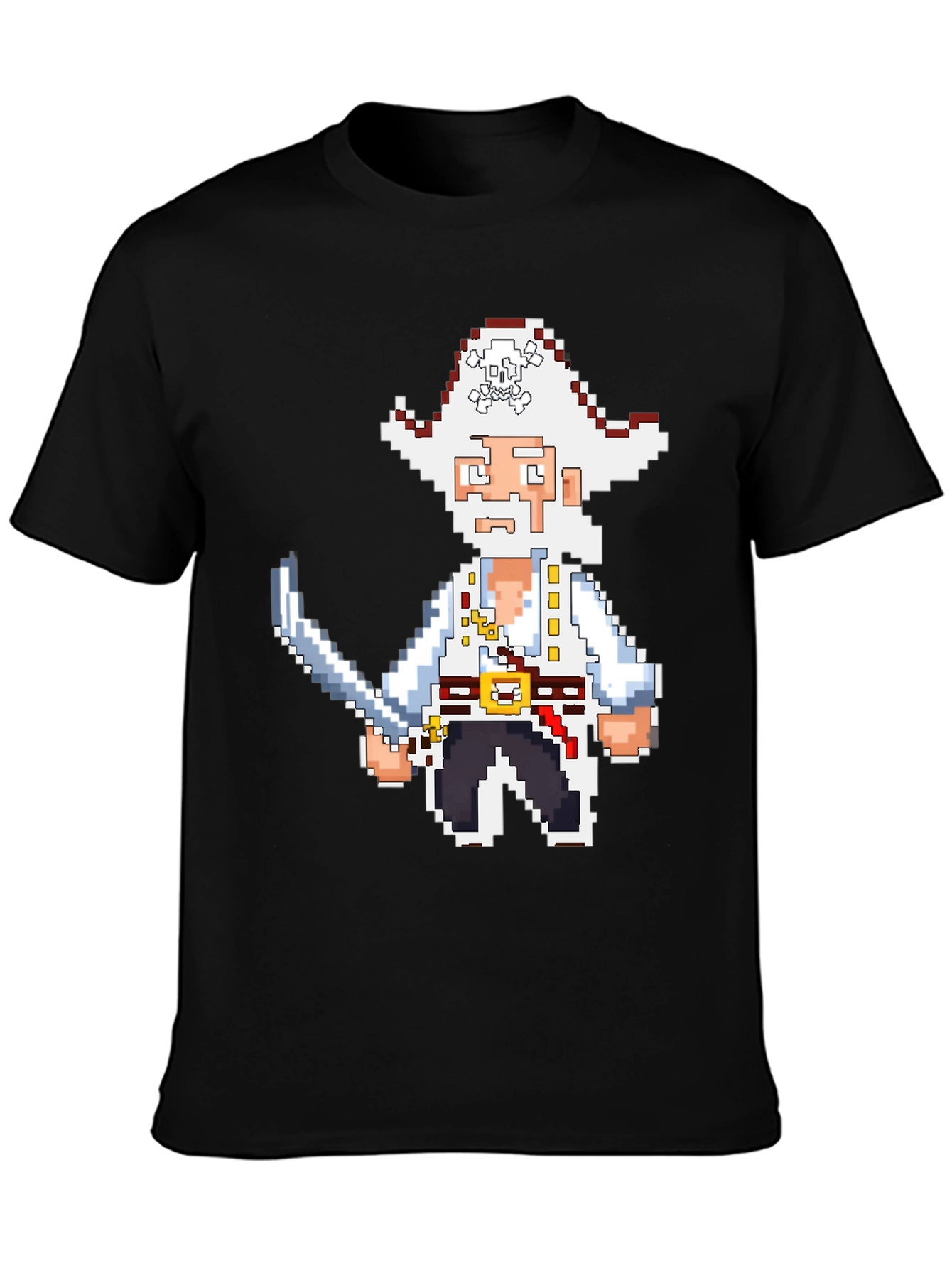 Pixel Pirate Tee - Retro Gaming Shirt