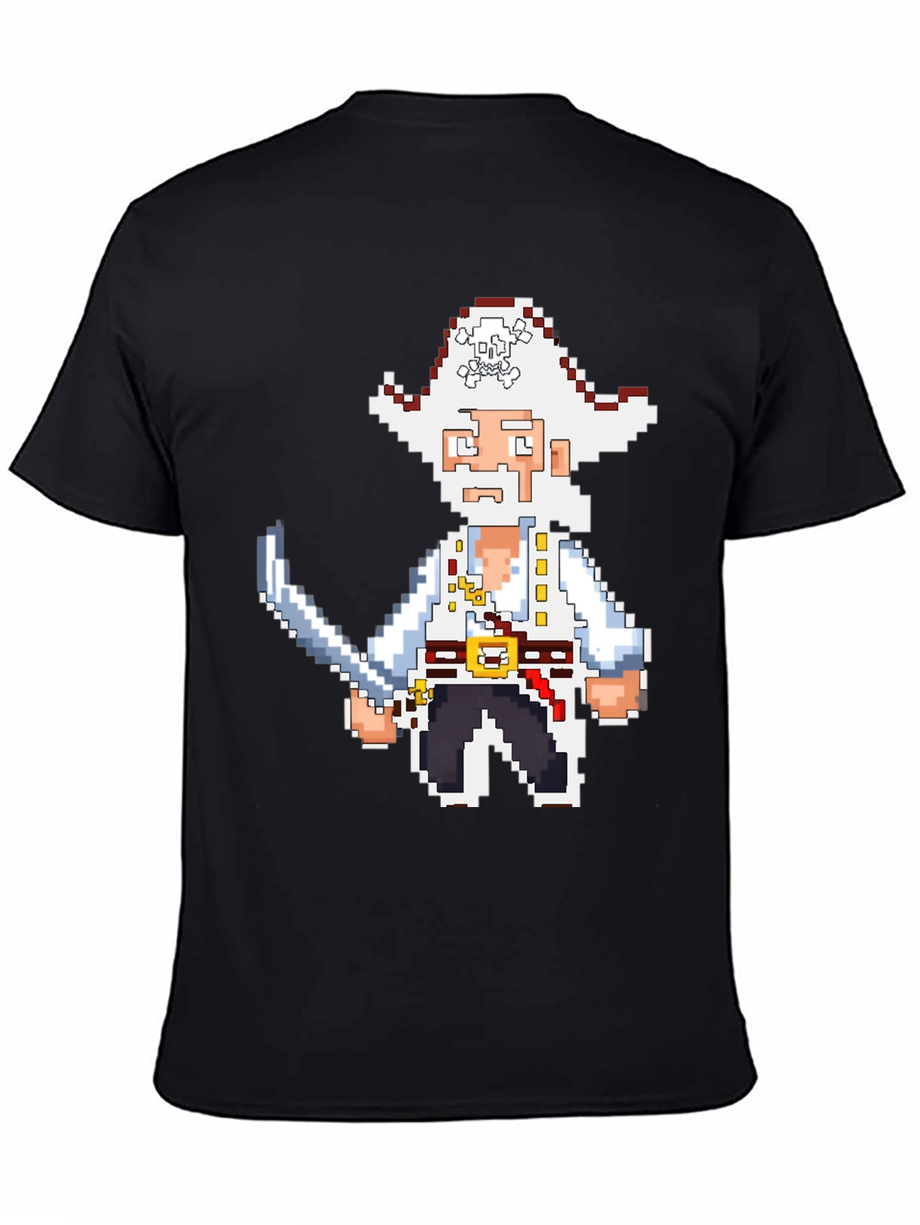 Pixel Pirate Tee - Retro Gaming Shirt