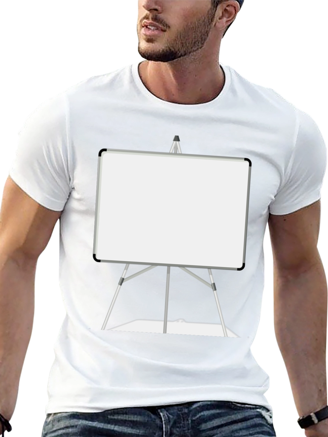 Easel Whiteboard Graphic T-Shirt