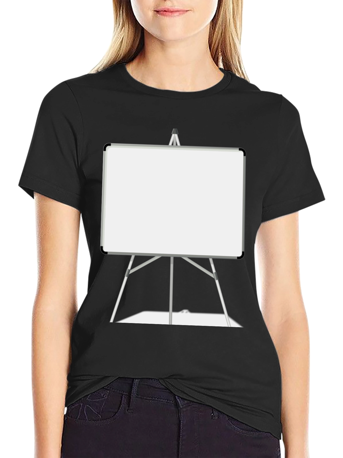 Easel Whiteboard Graphic T-Shirt