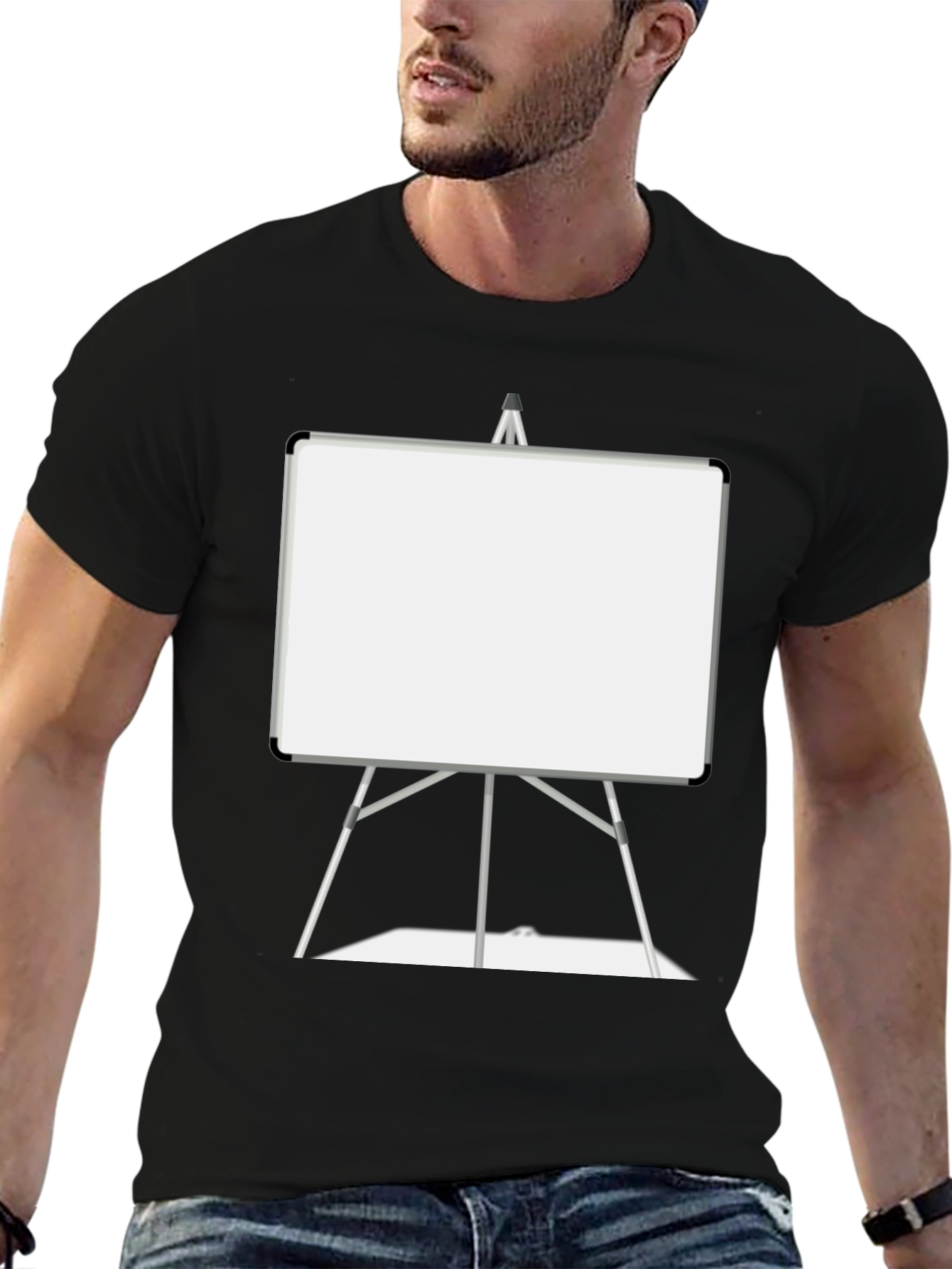 Easel Whiteboard Graphic T-Shirt