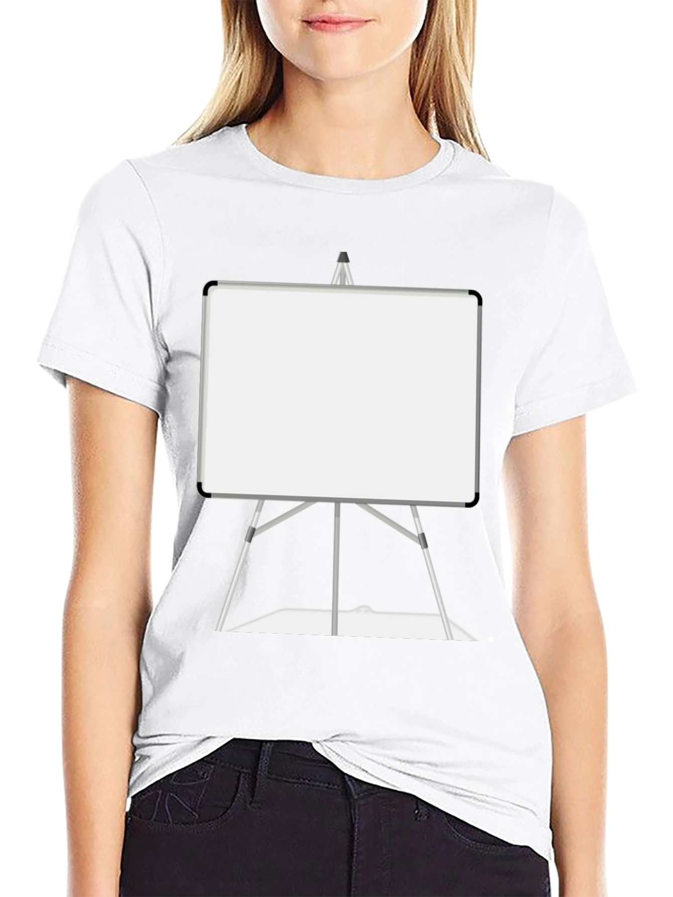 Easel Whiteboard Graphic T-Shirt