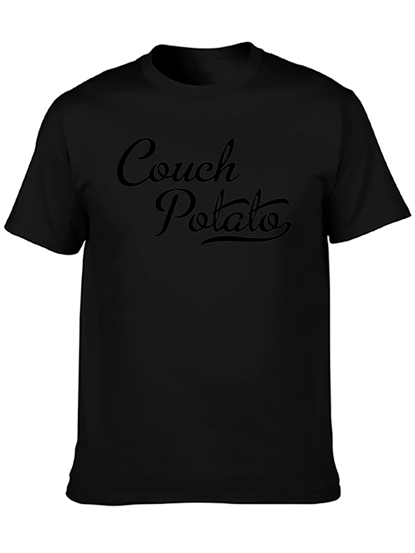 Couch Potato Graphic T-Shirt - Relaxed Style