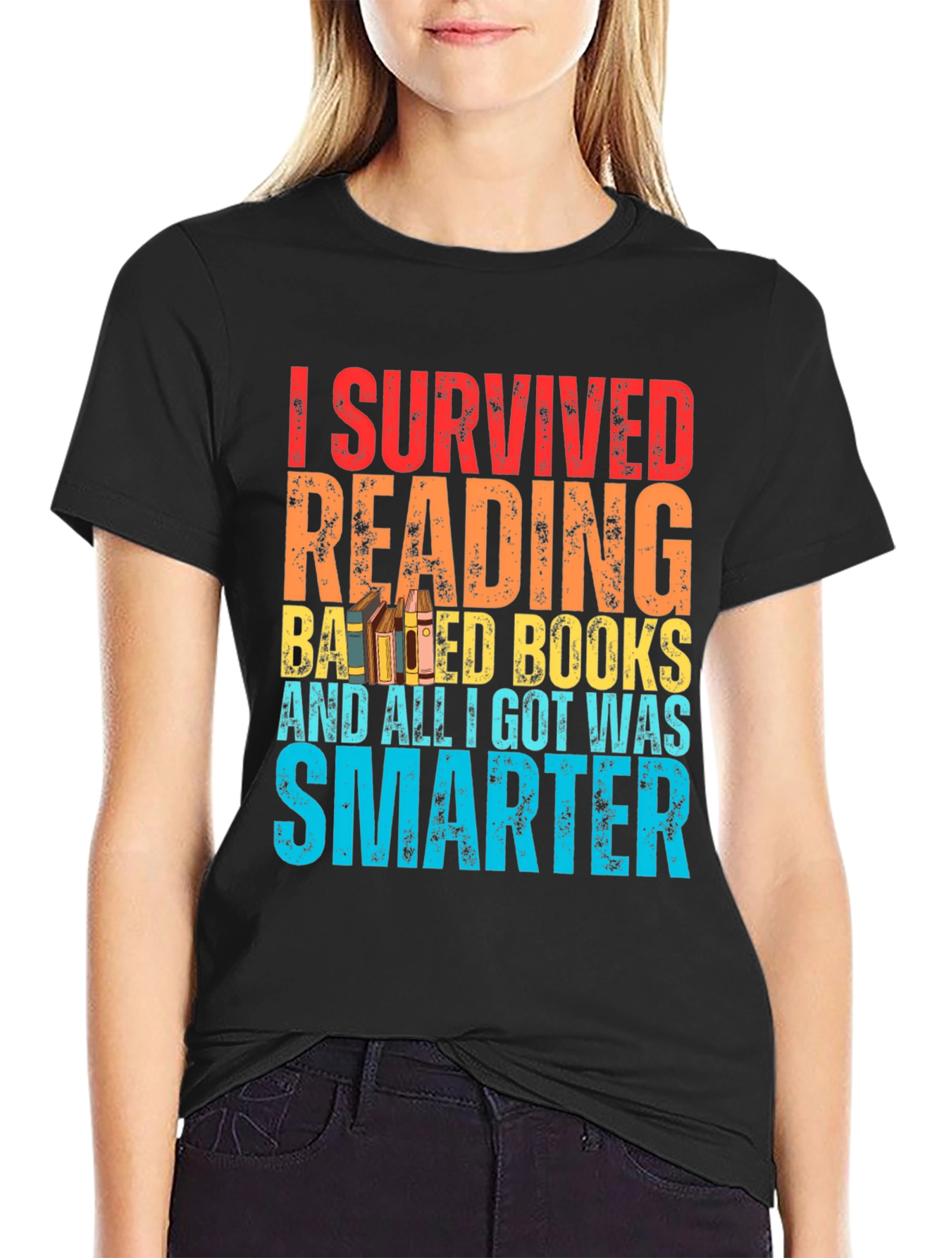 I Survived Reading Banned Books T-Shirt