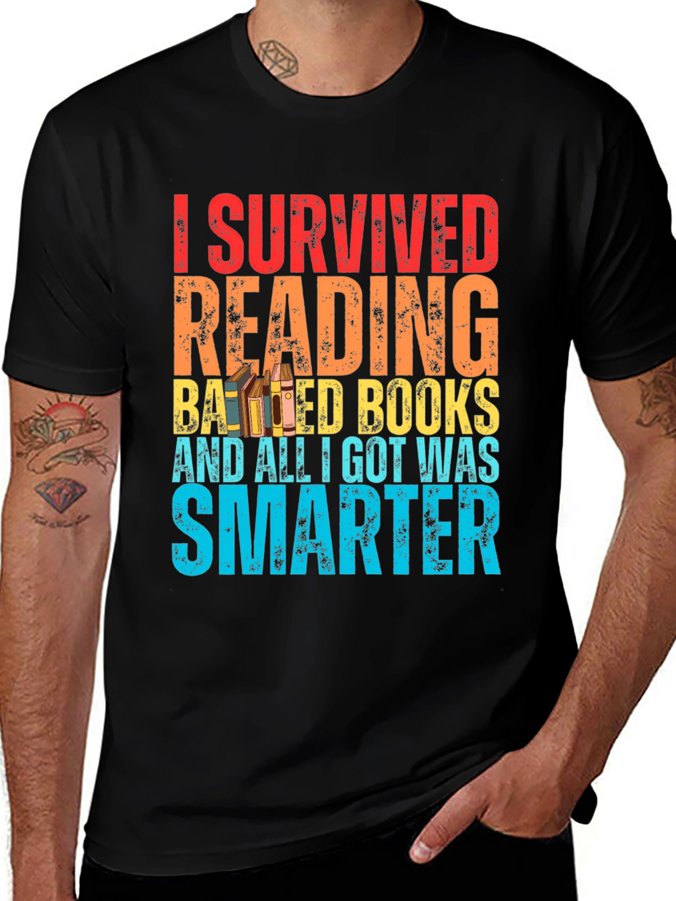 I Survived Reading Banned Books T-Shirt