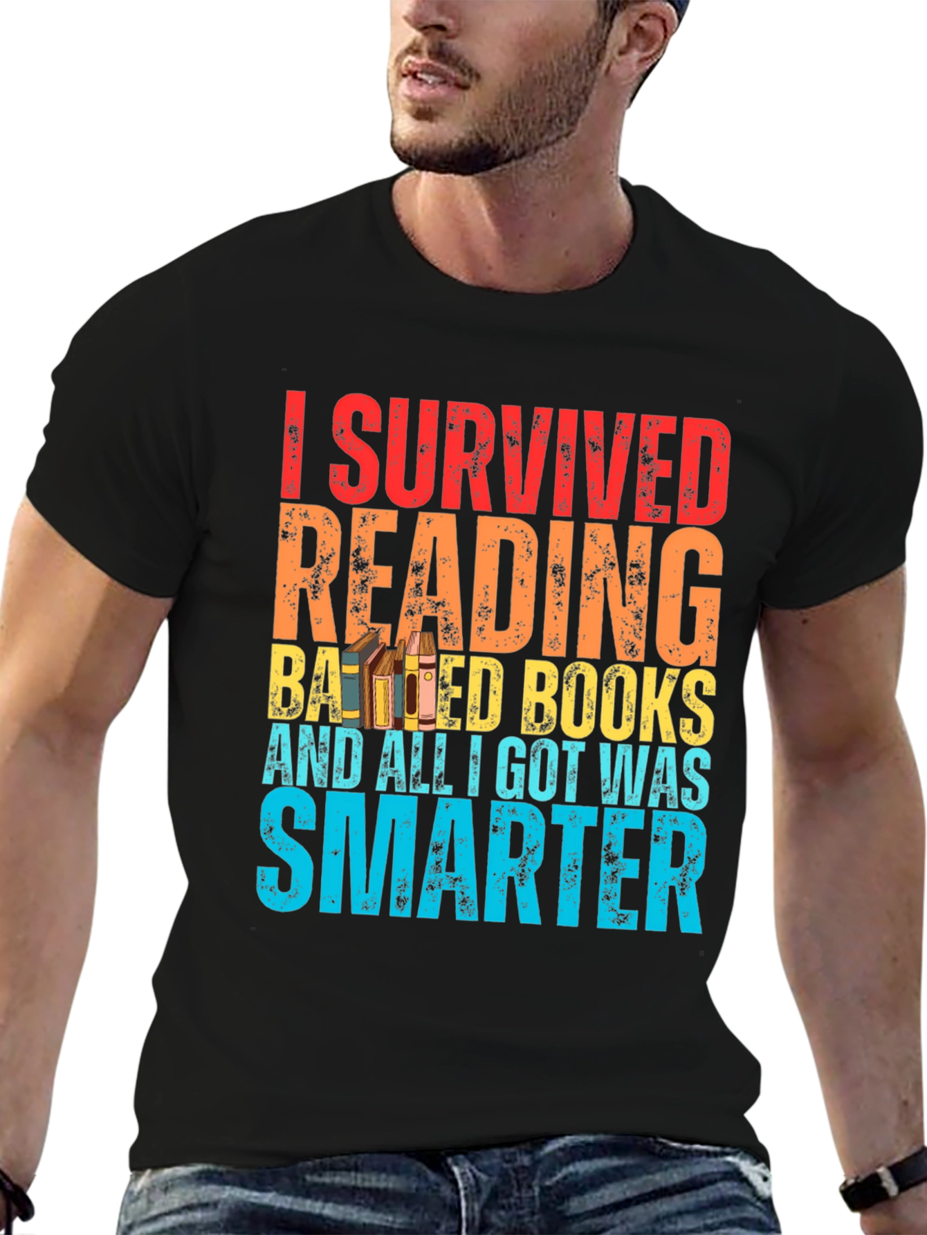 I Survived Reading Banned Books T-Shirt