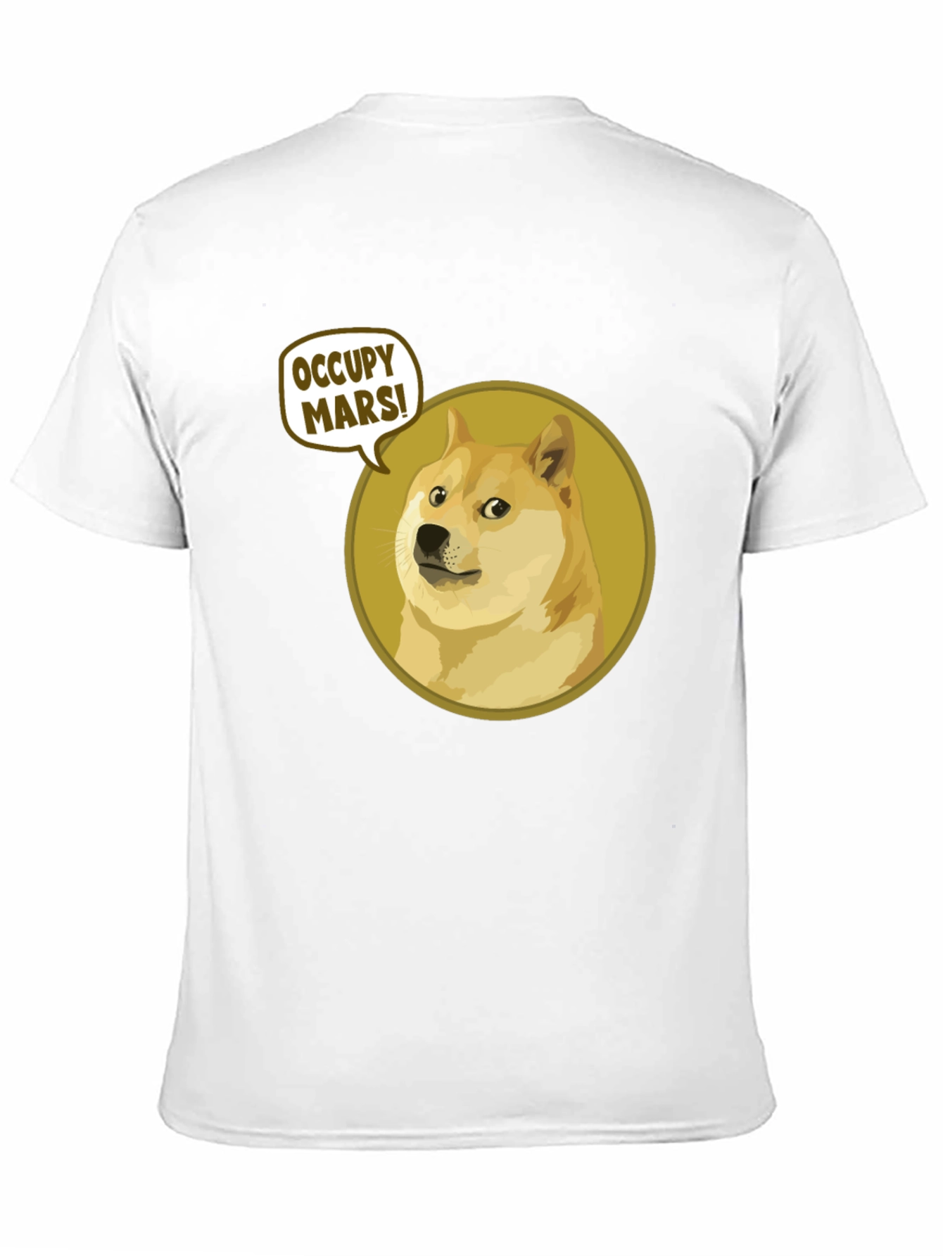 Occupy Mars Doge T-Shirt - Black
