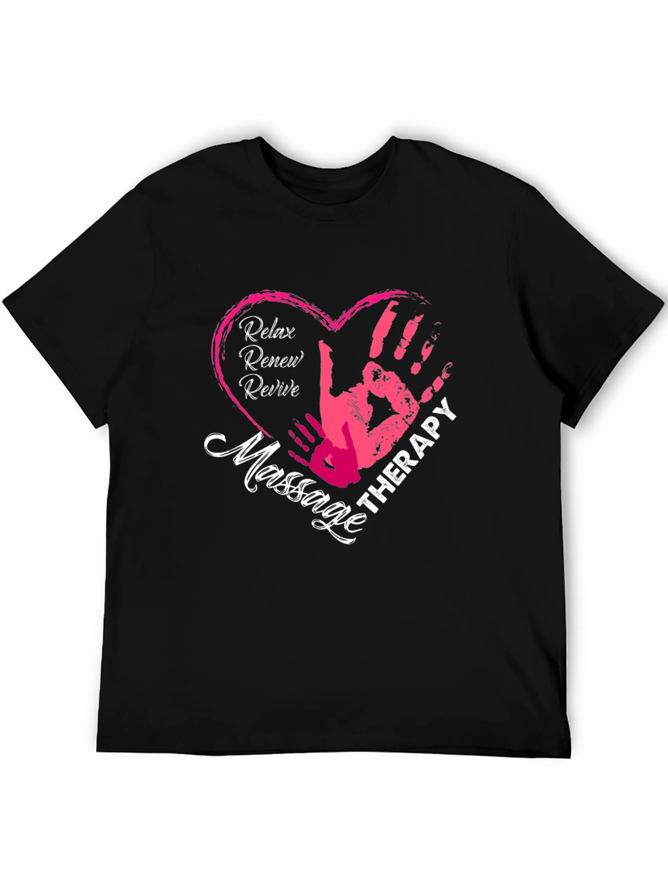 Relax Renew Revive Massage Therapy T-Shirt