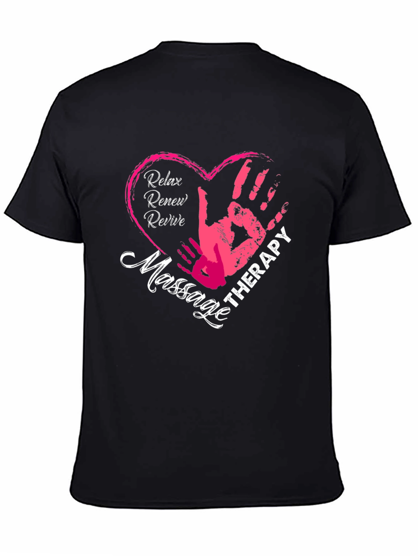Relax Renew Revive Massage Therapy T-Shirt
