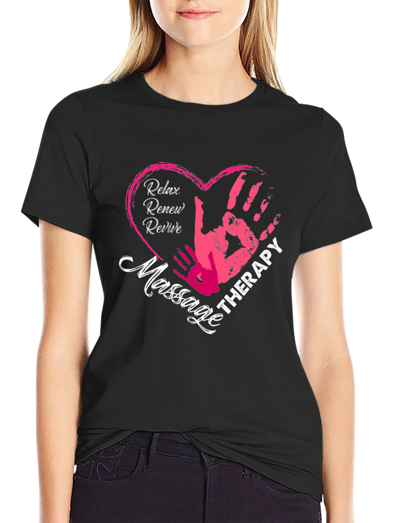 Relax Renew Revive Massage Therapy T-Shirt
