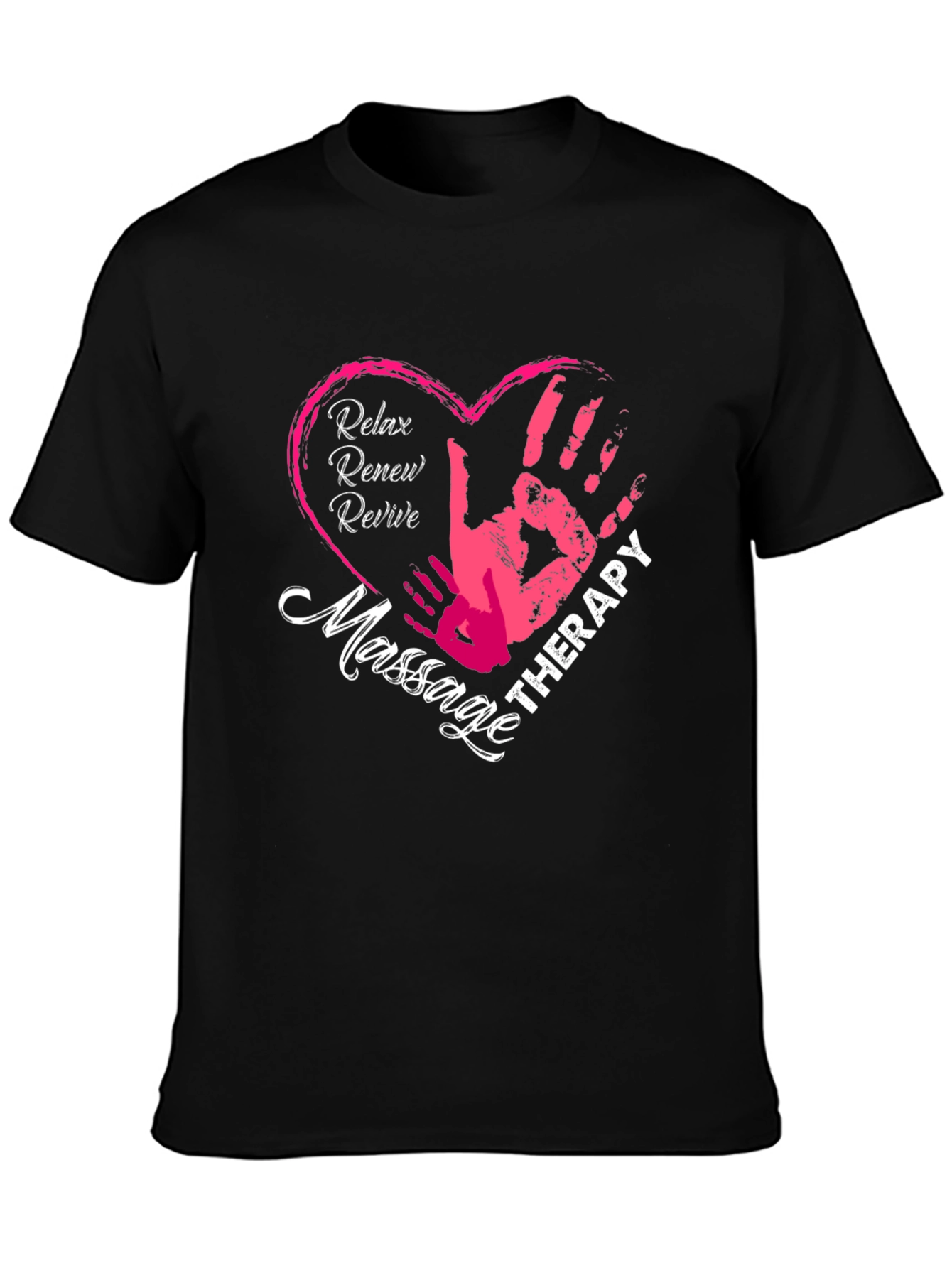 Relax Renew Revive Massage Therapy T-Shirt