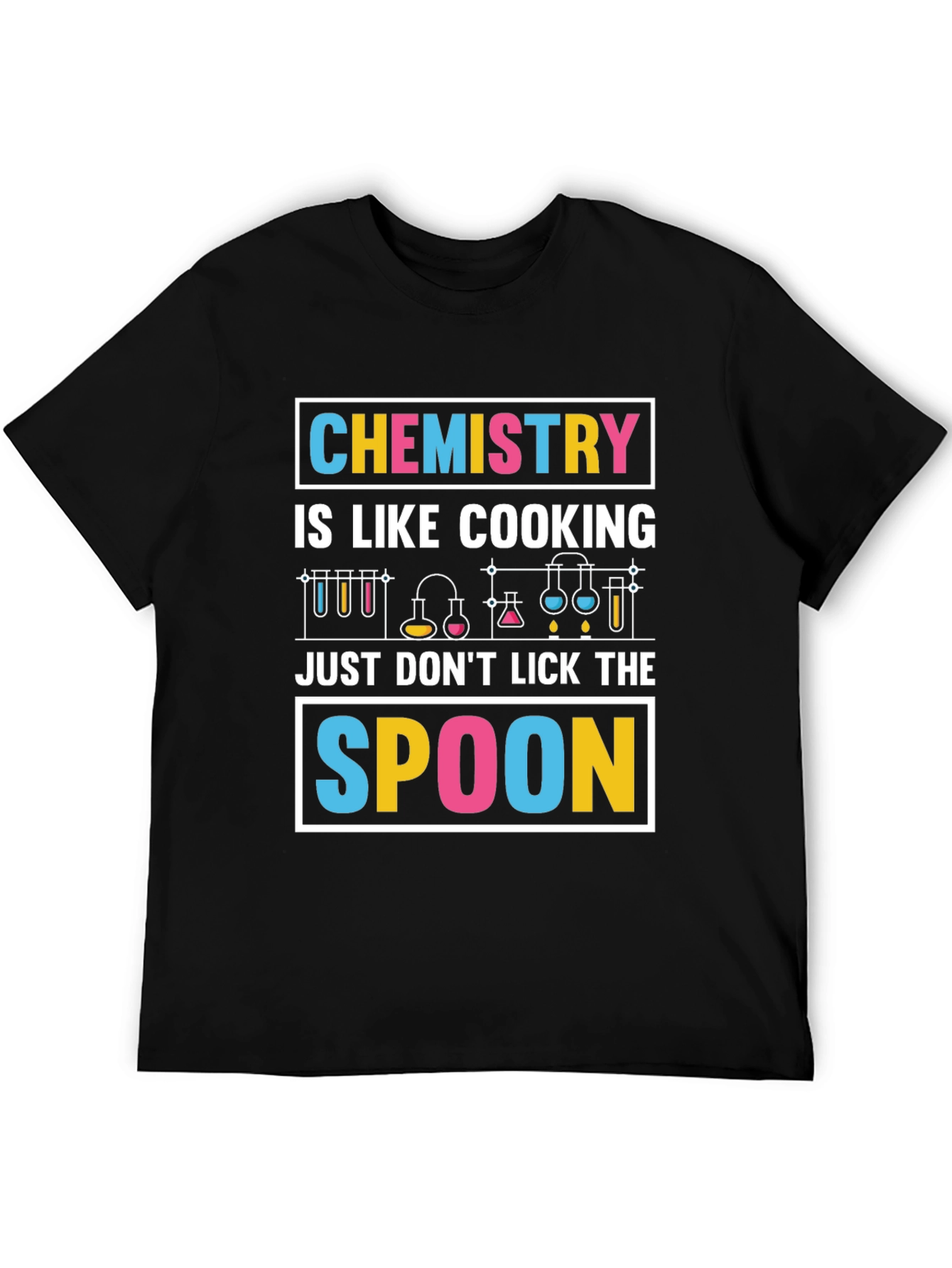 Chemistry Cooking Spoon Humor T-Shirt