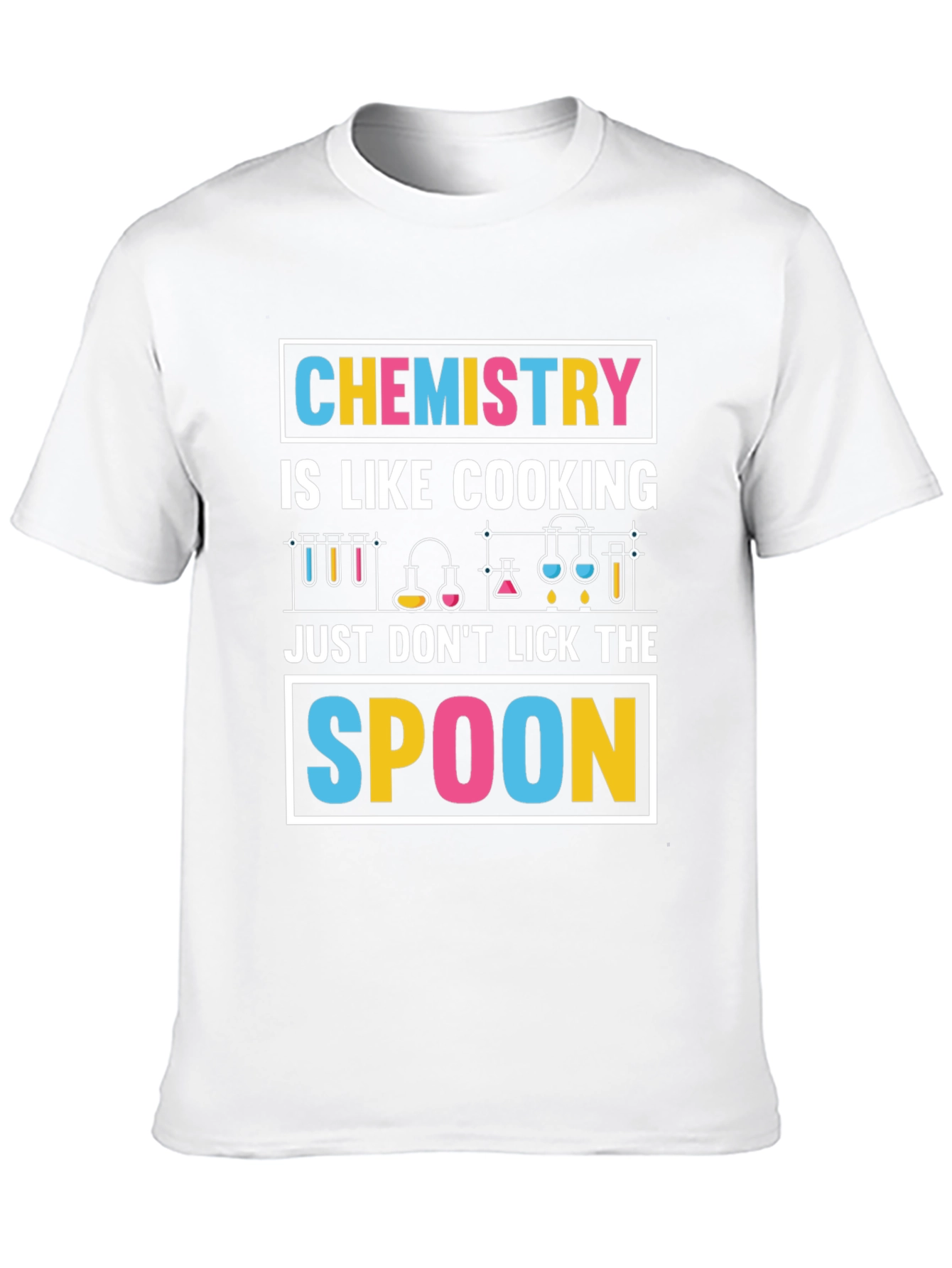 Chemistry Cooking Spoon Humor T-Shirt