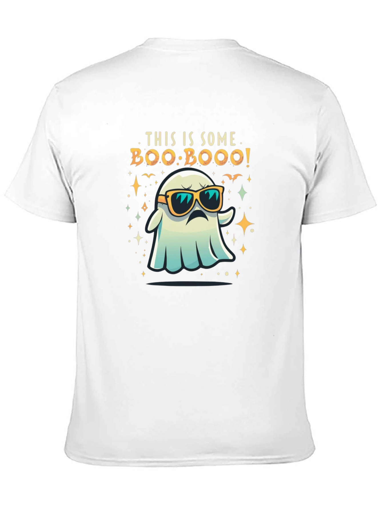 Boo Boo Ghost T-Shirt - Spooky Style