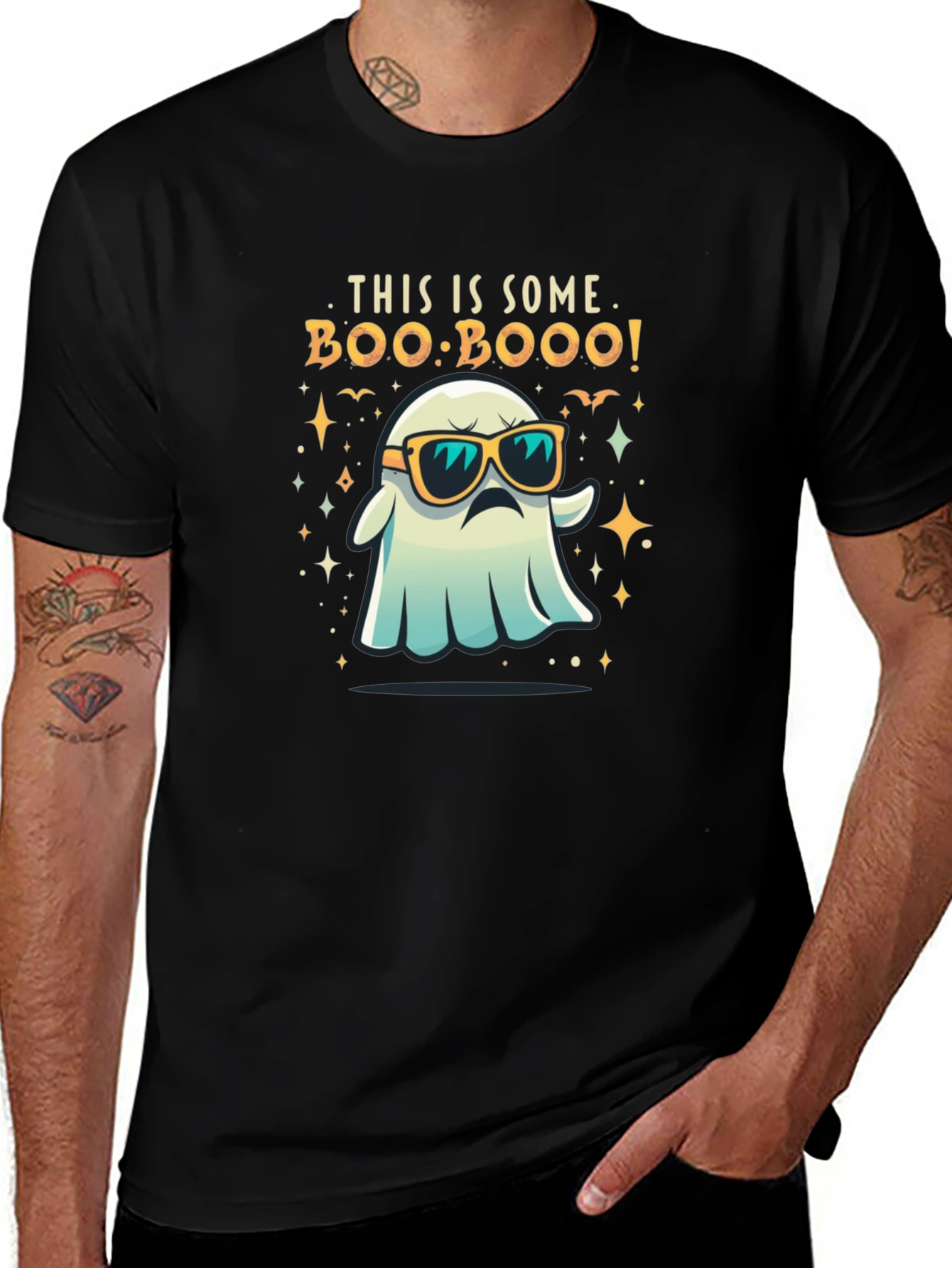 Boo Boo Ghost T-Shirt - Spooky Style