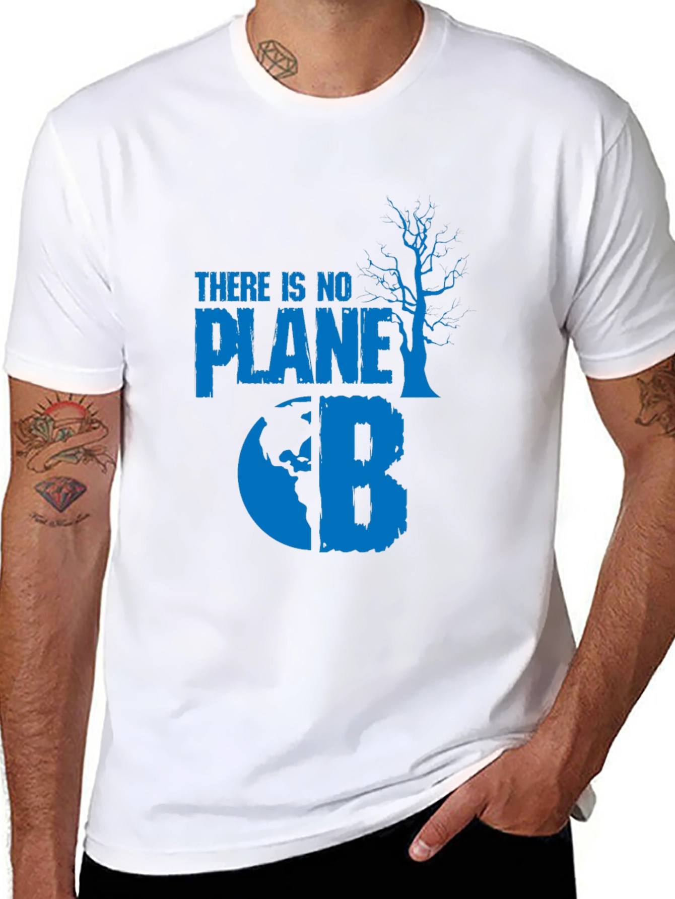 No Planet B Graphic Tee - Earth Day Apparel