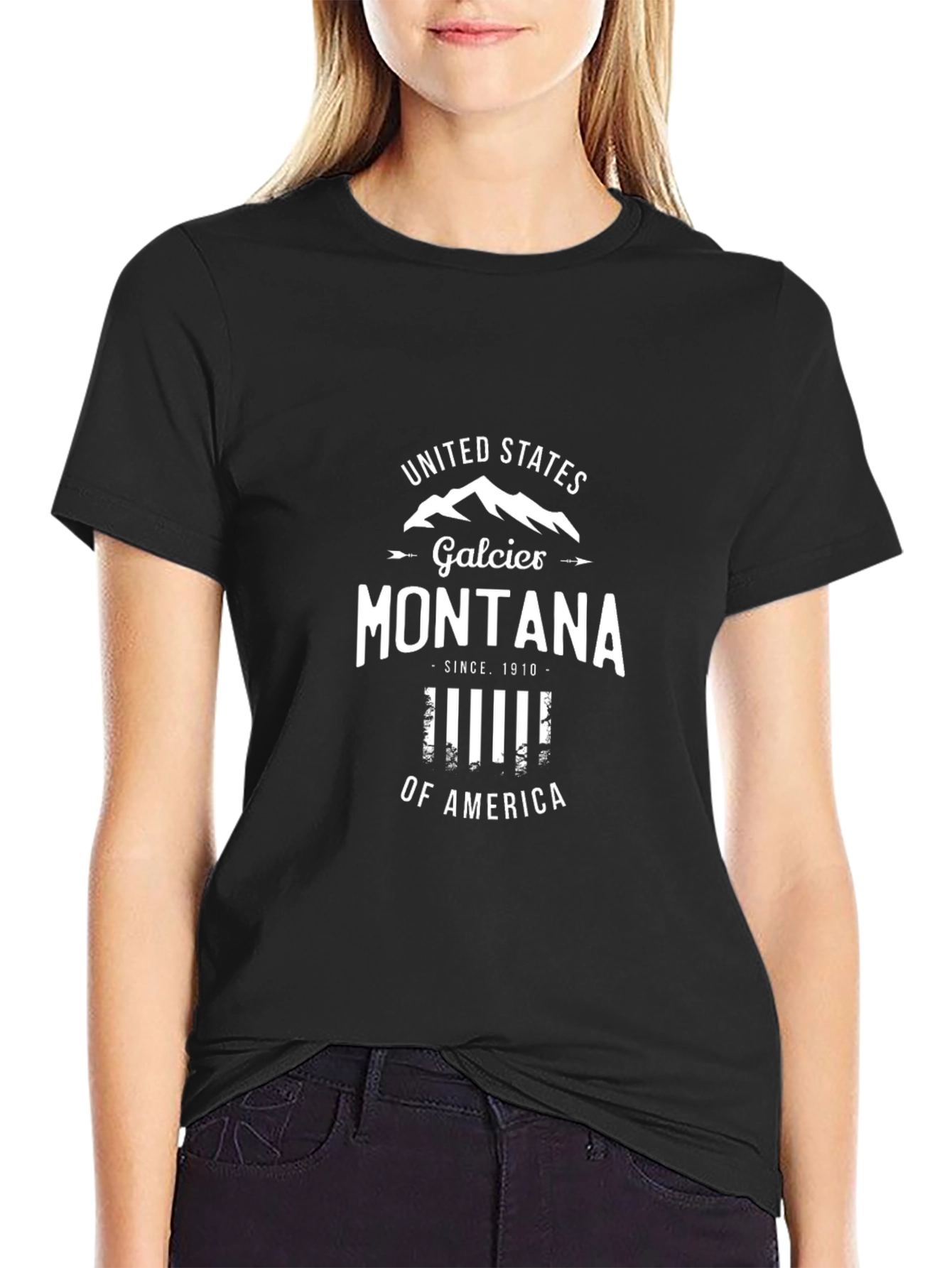 Montana Glacier National Park Tee