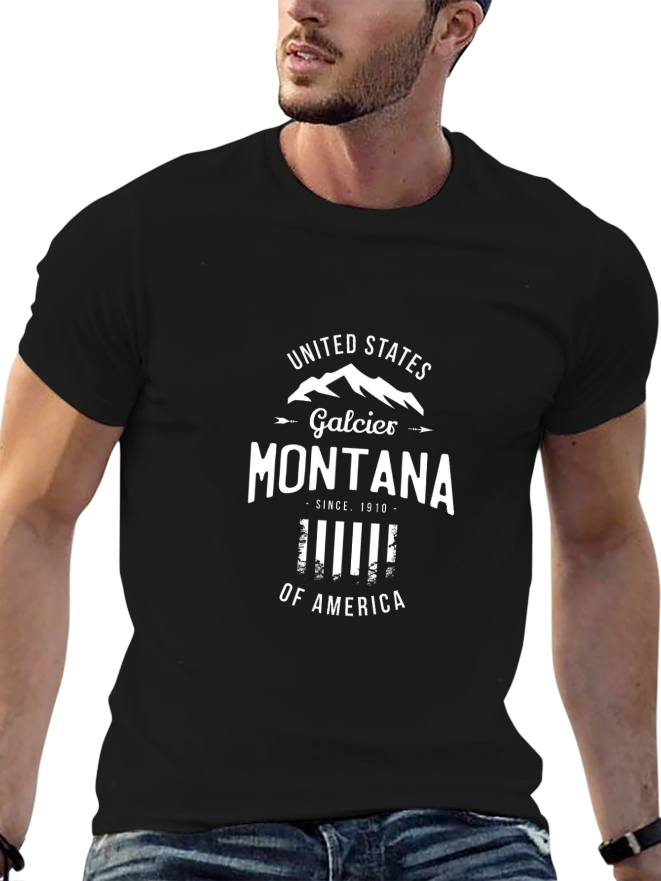 Montana Glacier National Park Tee