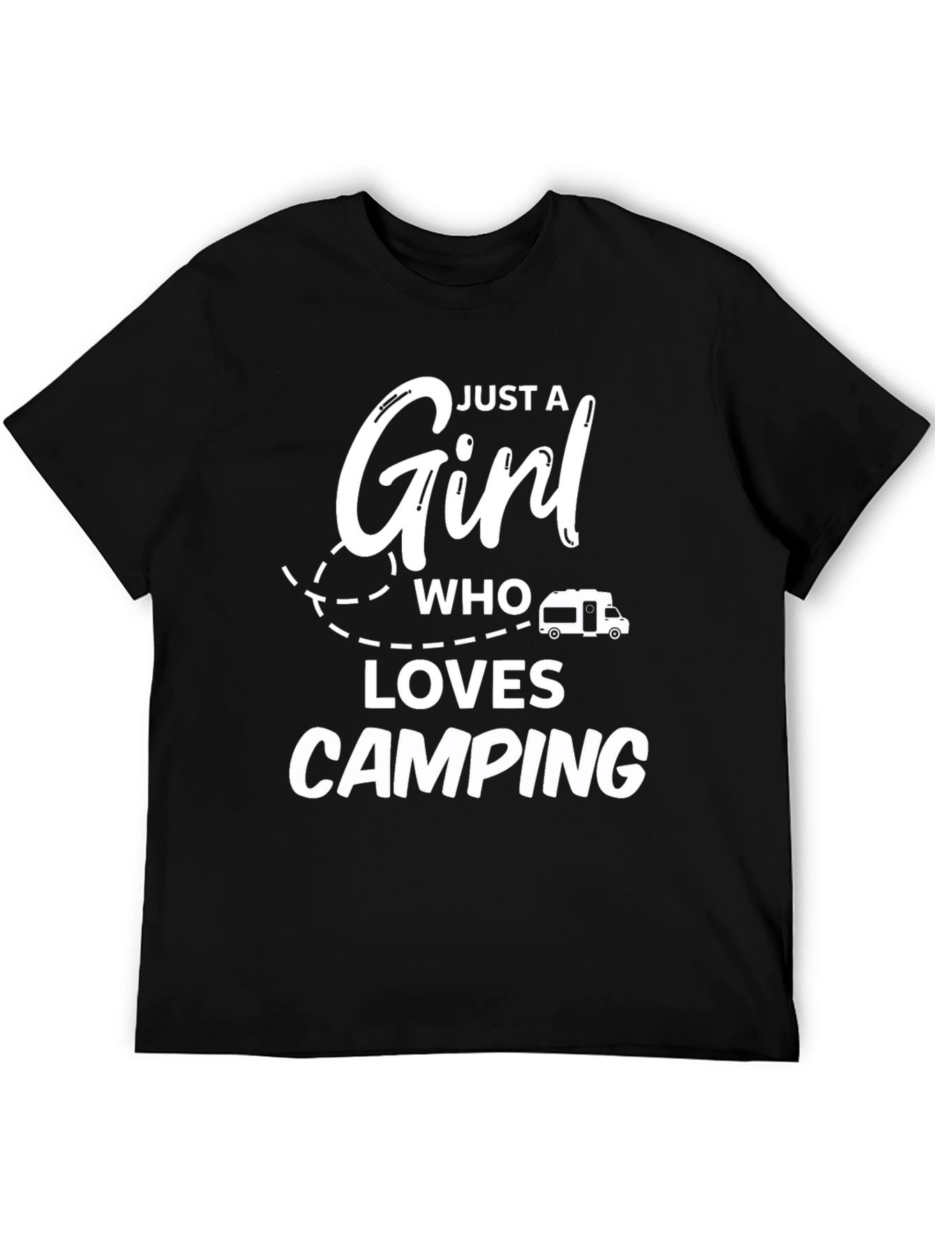 Just a Girl Who Loves Camping T-Shirt
