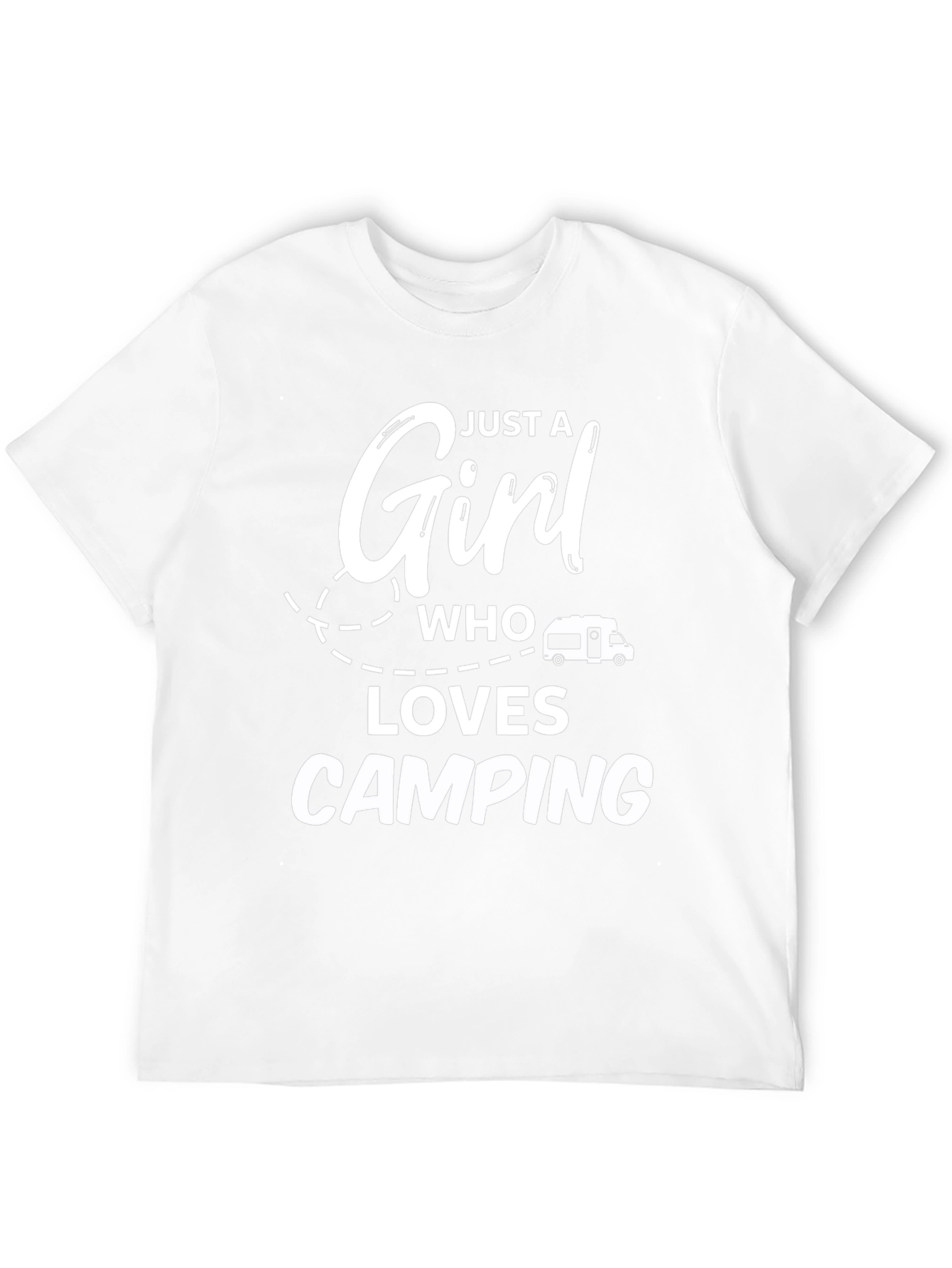Just a Girl Who Loves Camping T-Shirt