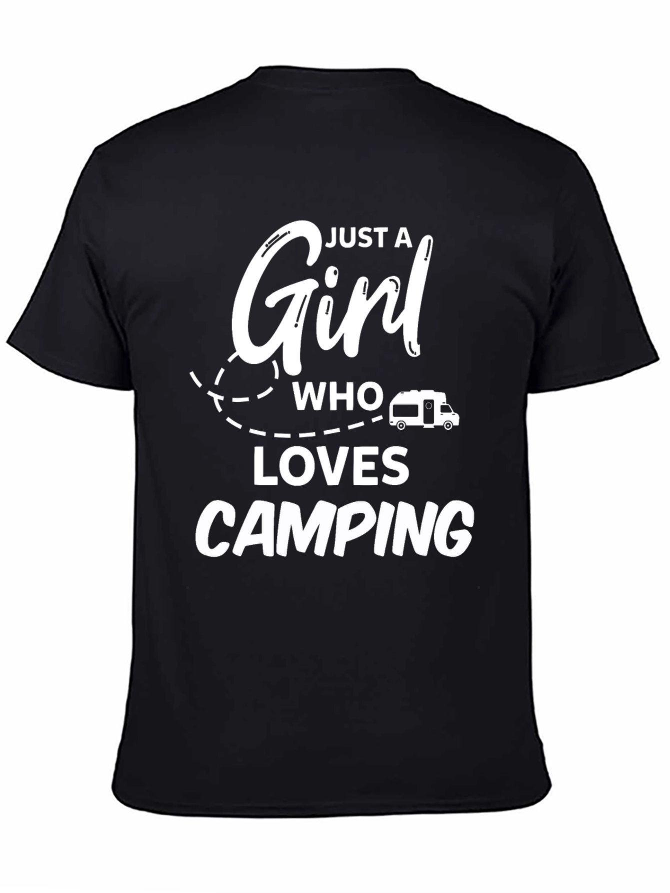 Just a Girl Who Loves Camping T-Shirt