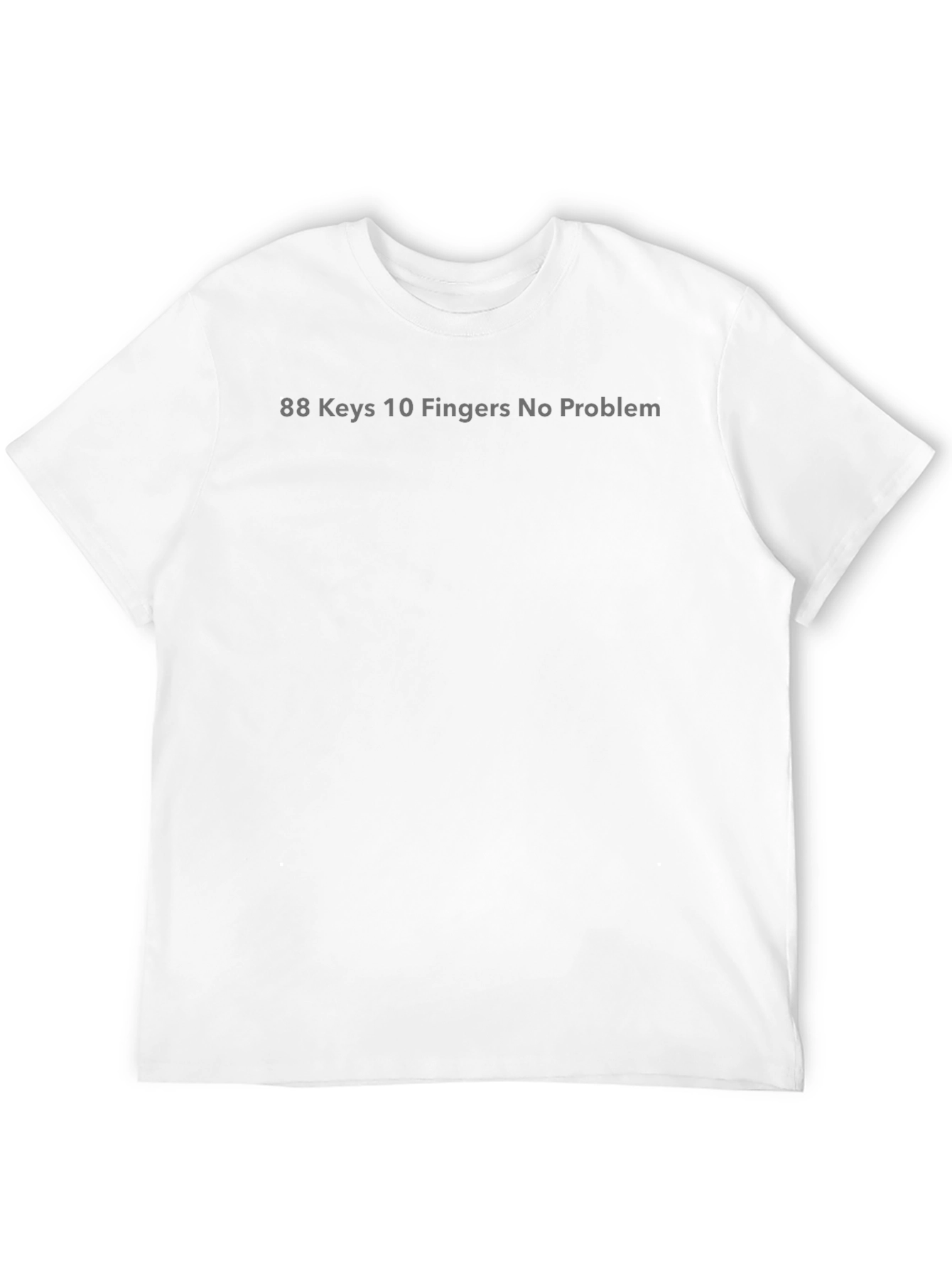 88 Keys 10 Fingers No Problem Graphic Tee