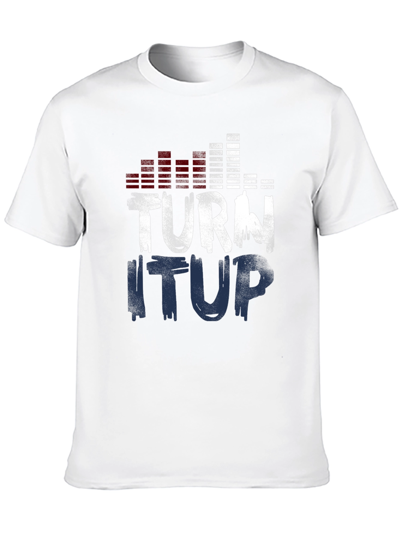 Turn It Up Graphic Tee - Patriotic Party Shirt