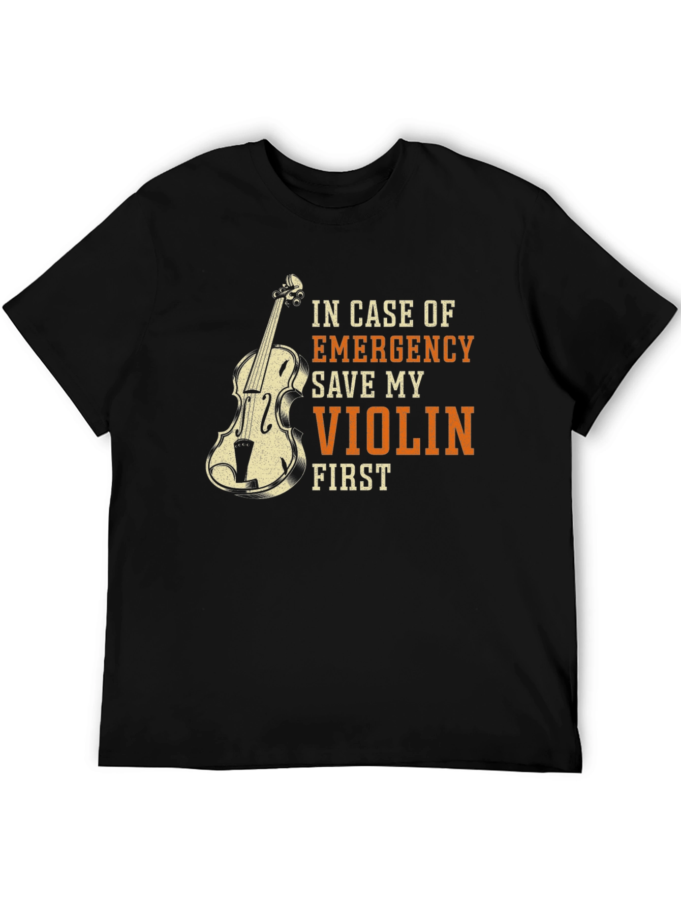 Emergency Save My Violin First T-Shirt