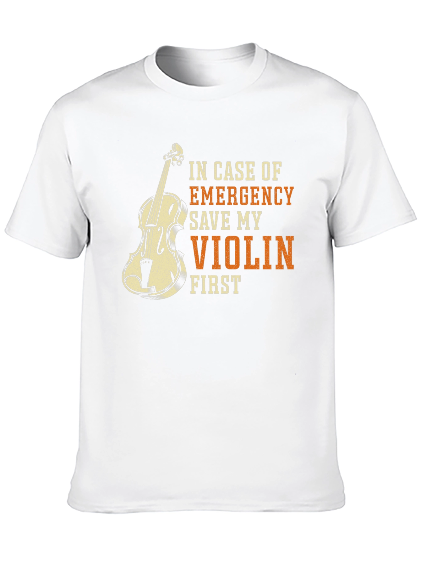 Emergency Save My Violin First T-Shirt