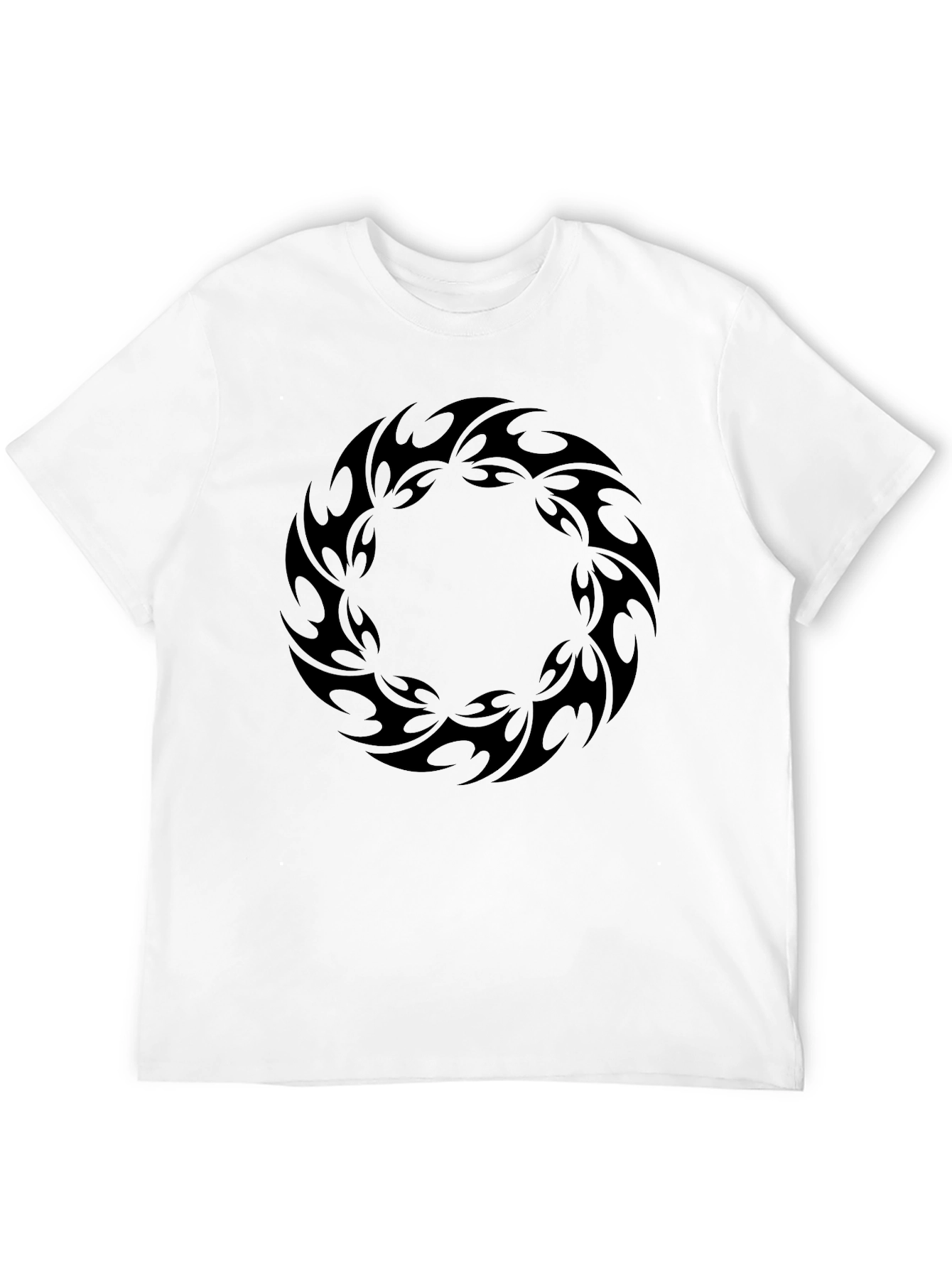 Black Tribal Ring Graphic Tee