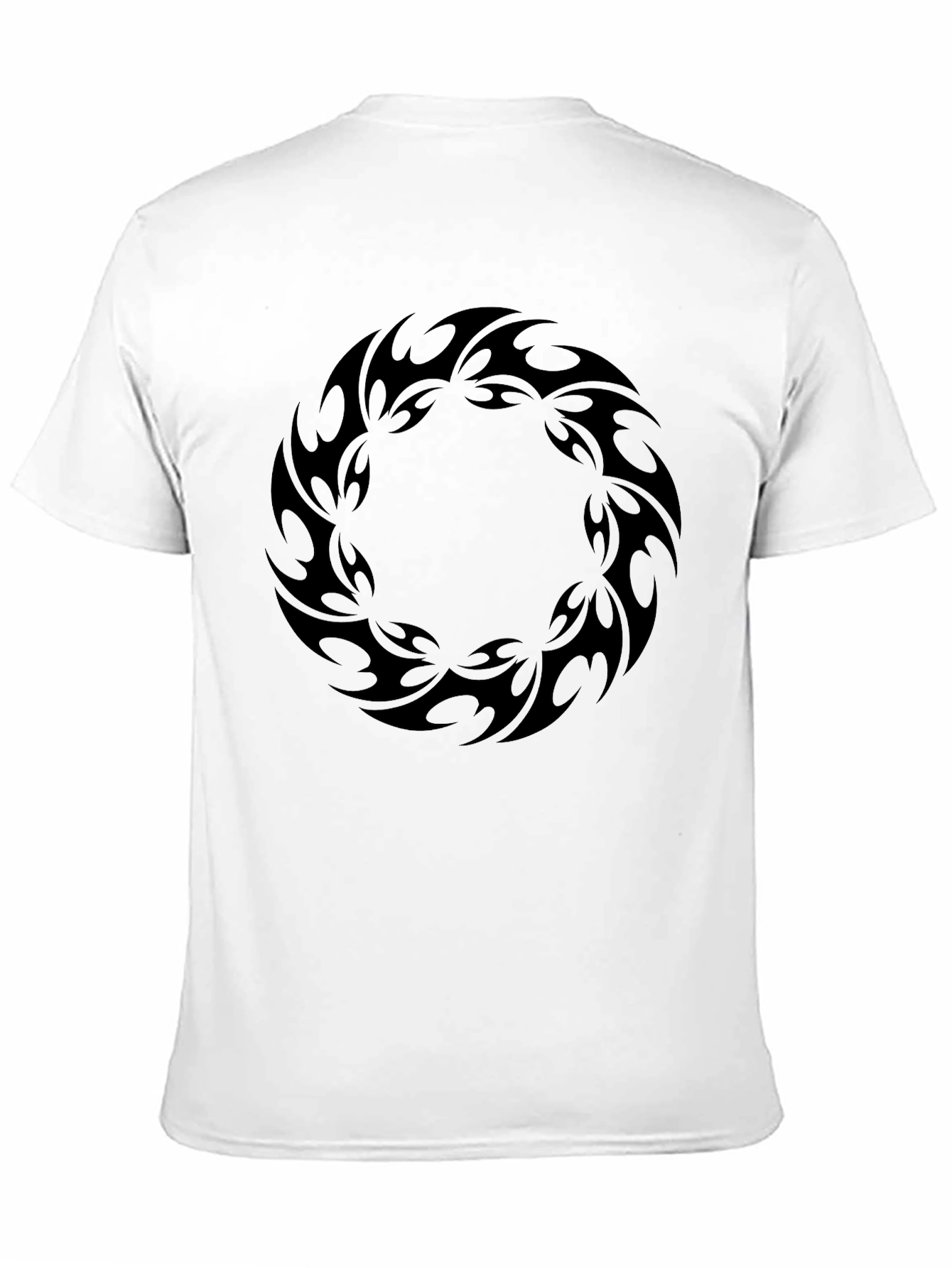 Black Tribal Ring Graphic Tee