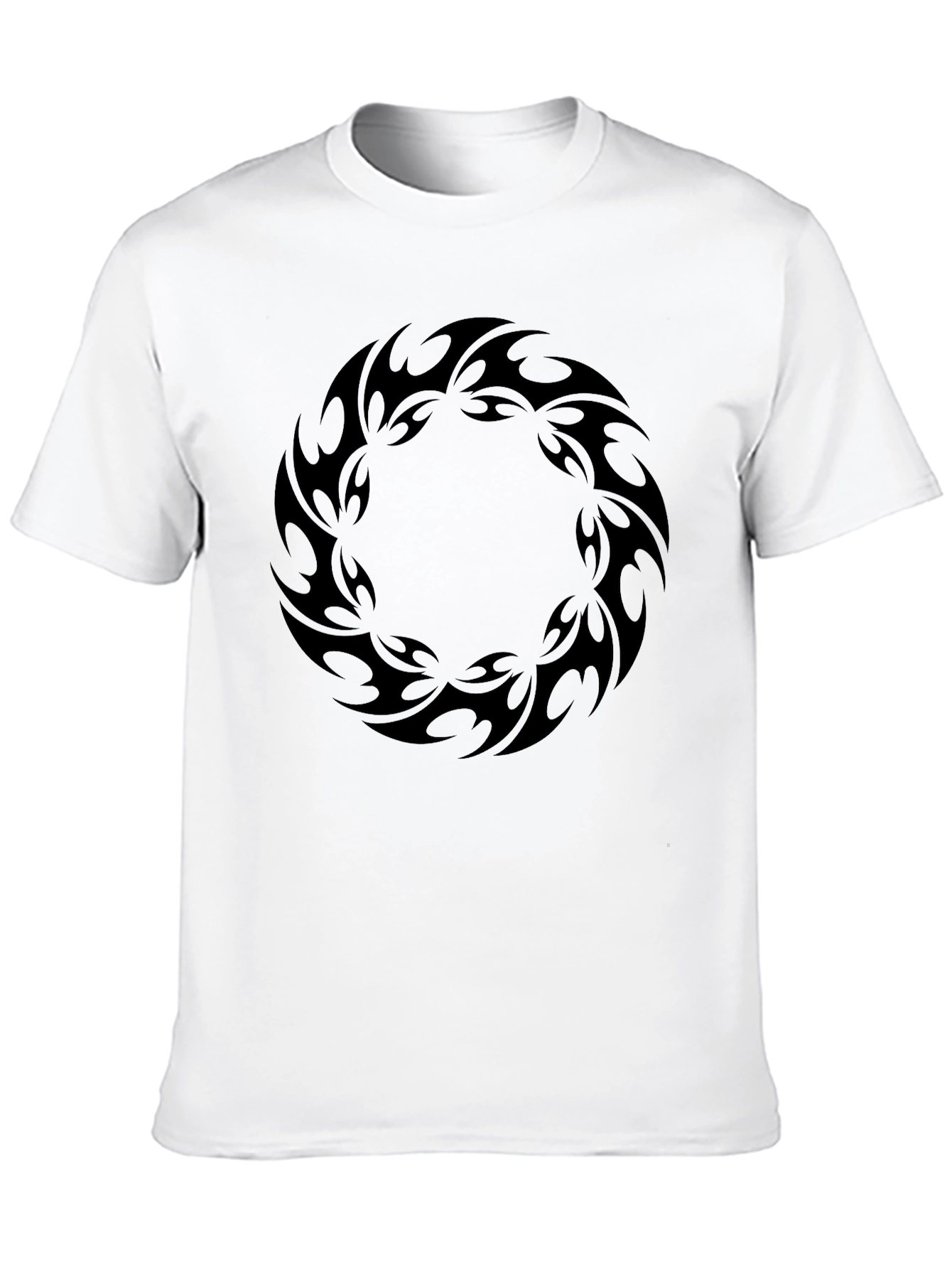 Black Tribal Ring Graphic Tee