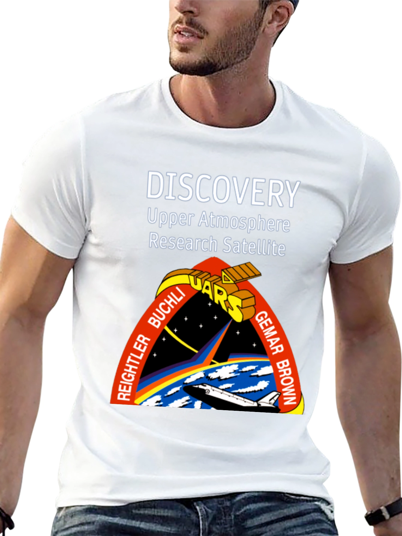 Discovery Upper Atmosphere Research Satellite T-Shirt