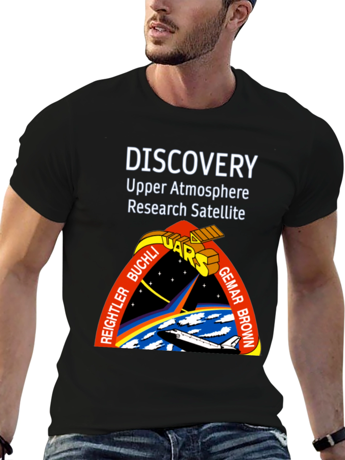 Discovery Upper Atmosphere Research Satellite T-Shirt
