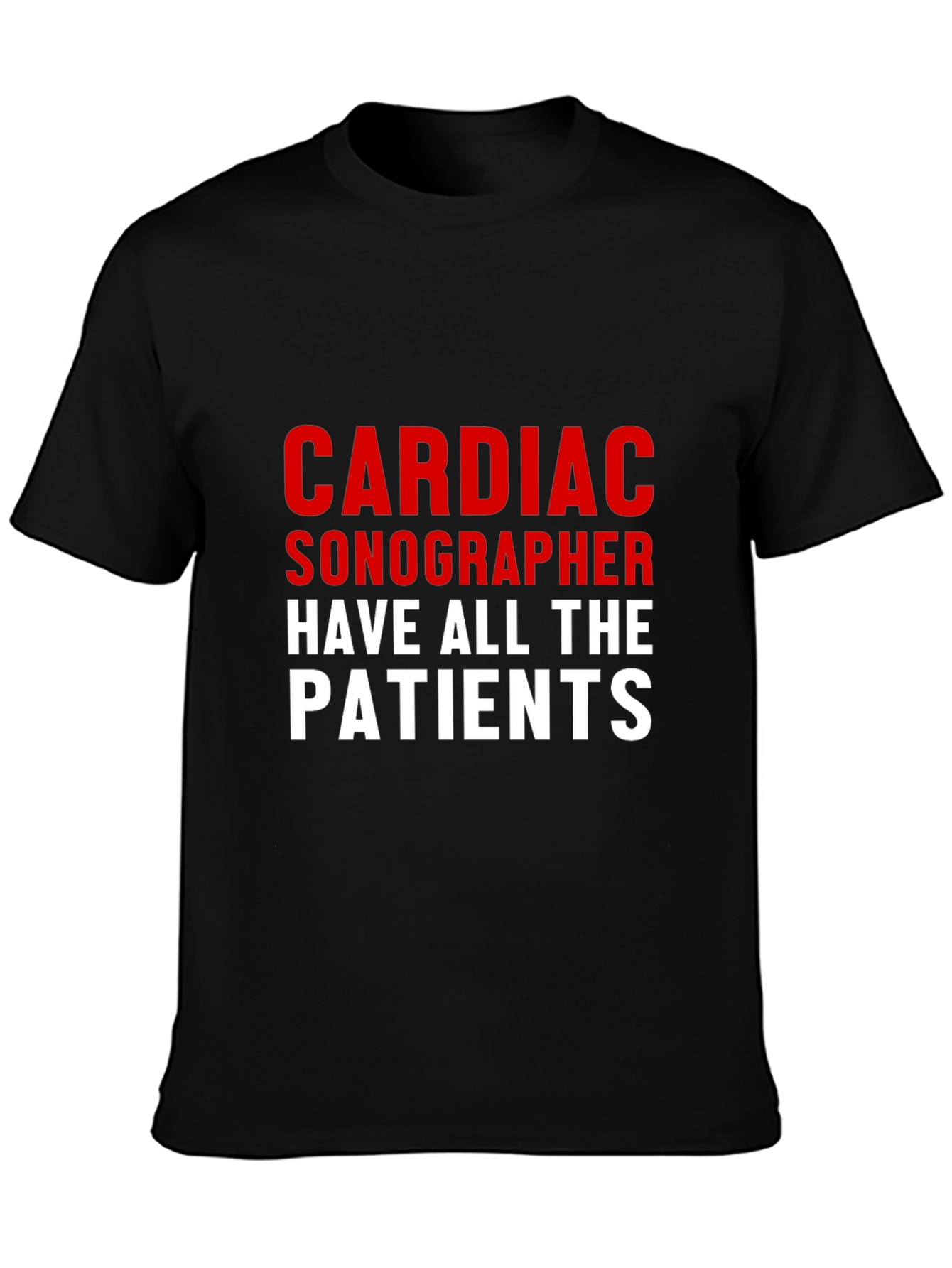 Cardiac Sonographer Novelty Graphic Tee