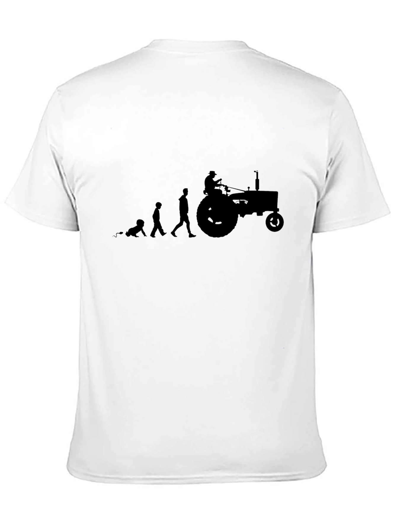 Evolution of a Farmer T-Shirt - Black