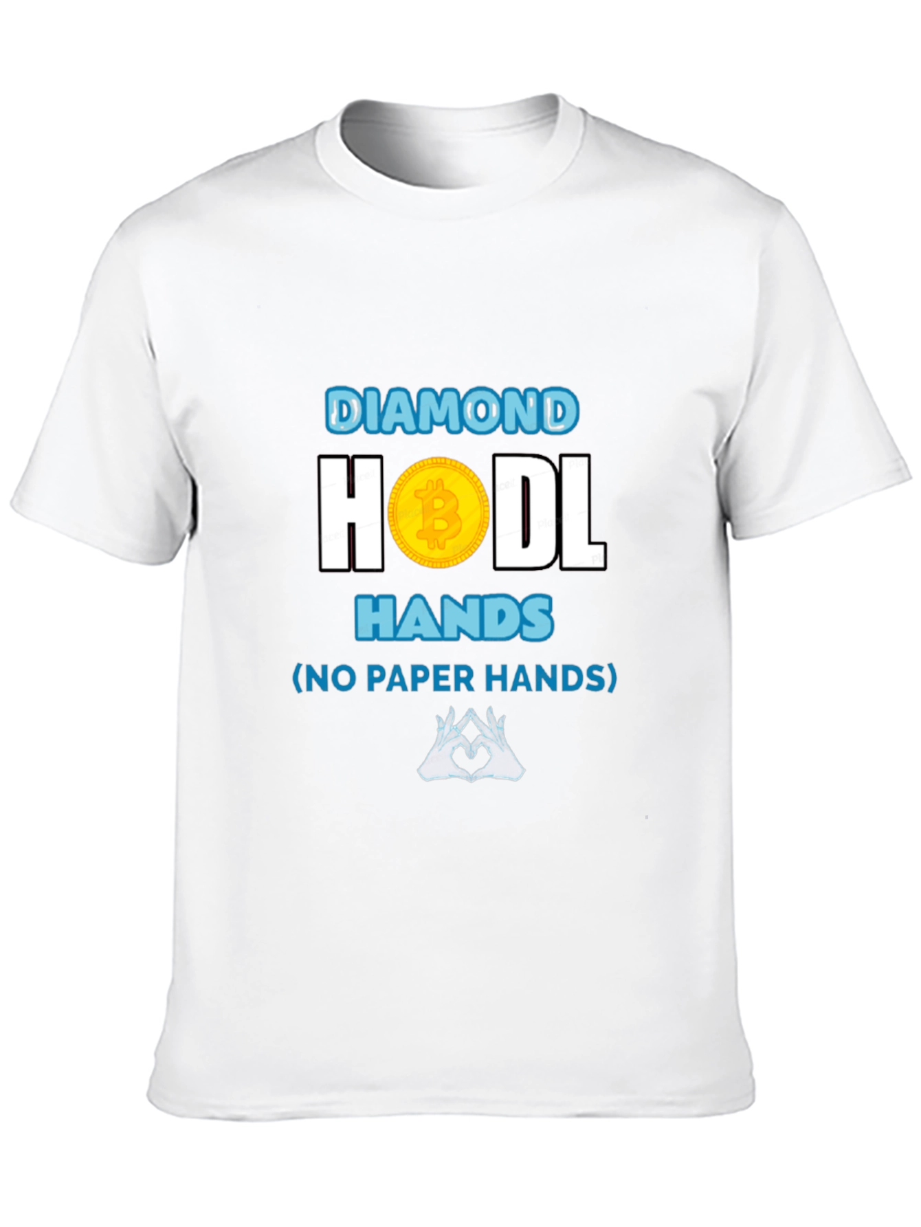 Diamond HODL Hands Crypto Tee