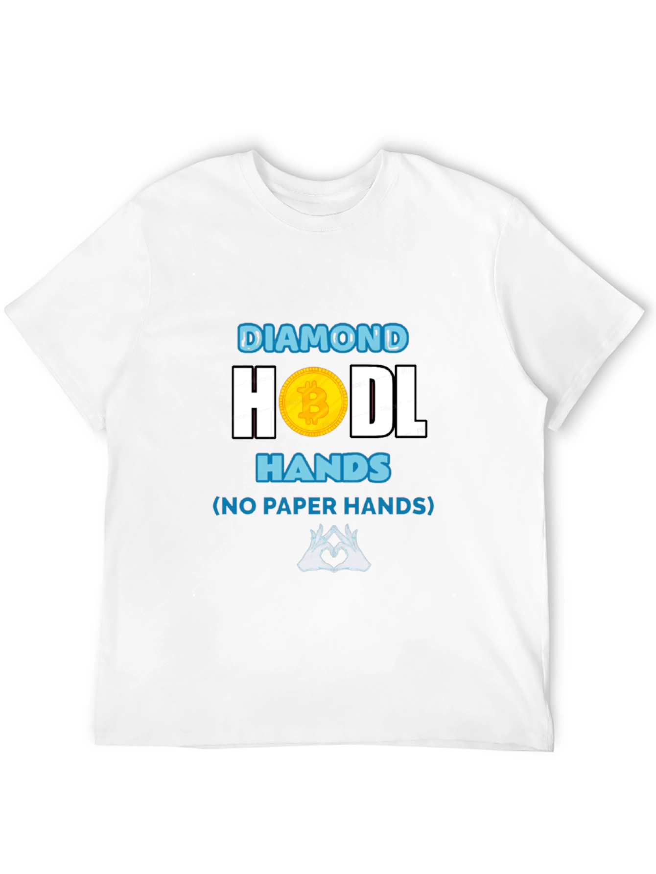 Diamond HODL Hands Crypto Tee