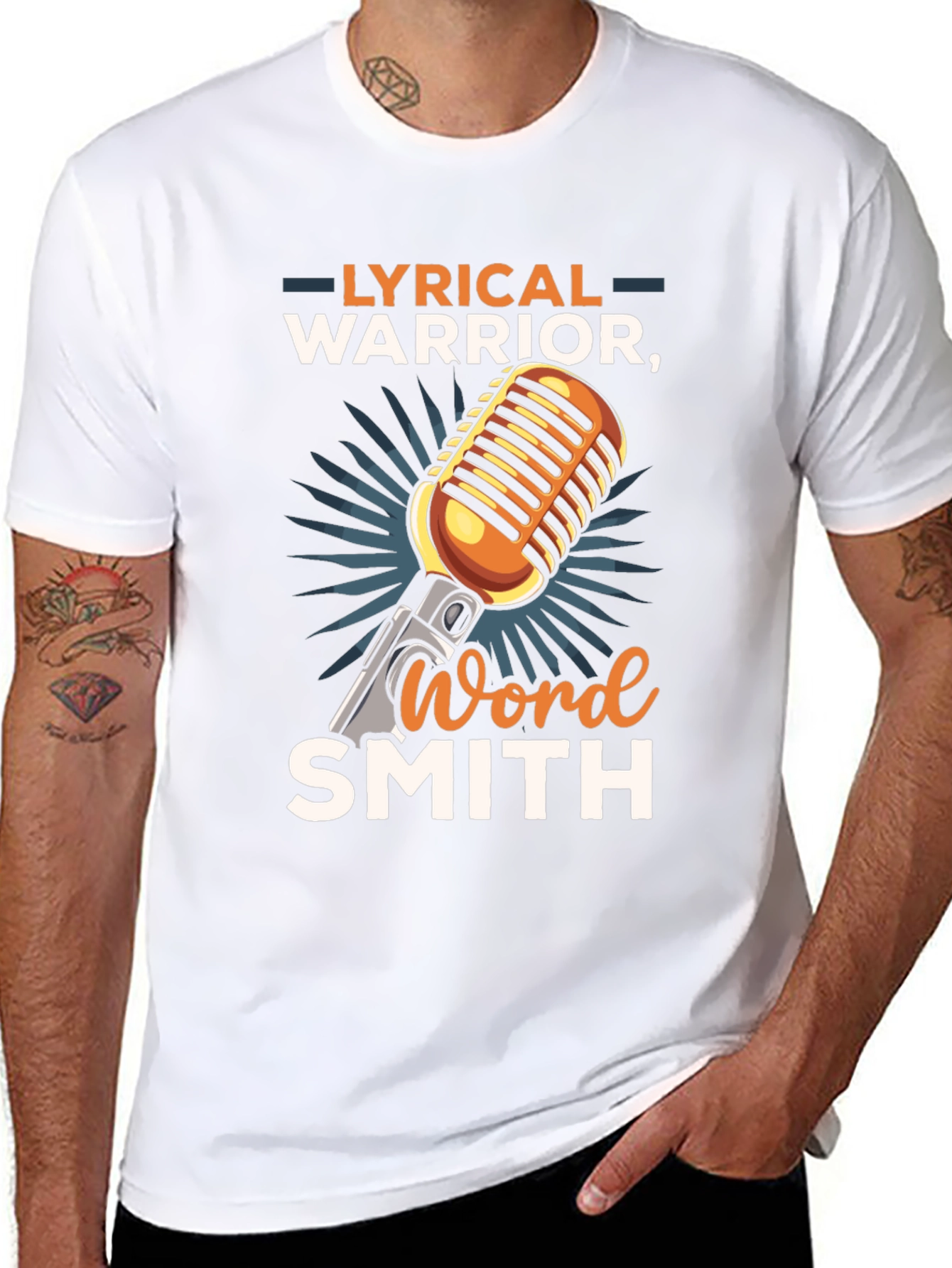 Lyrical Warrior Word Smith Graphic T-Shirt