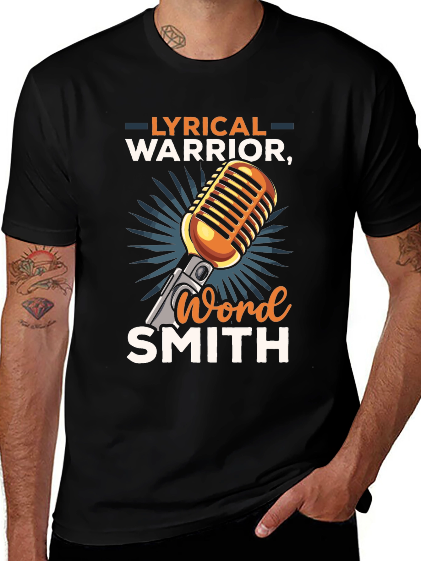 Lyrical Warrior Word Smith Graphic T-Shirt