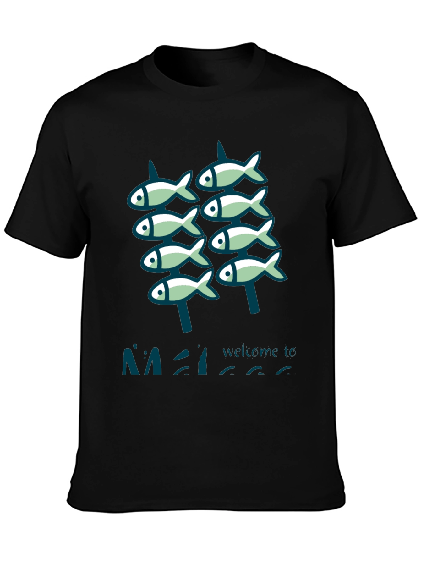 Fish Graphic T-Shirt - Unique Design