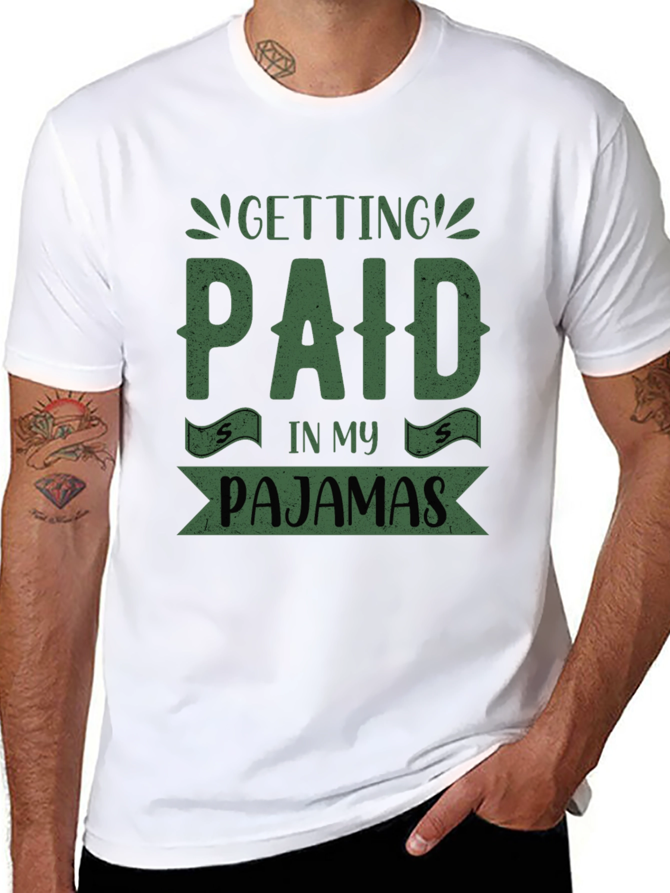 Getting Paid In My Pajamas T-Shirt