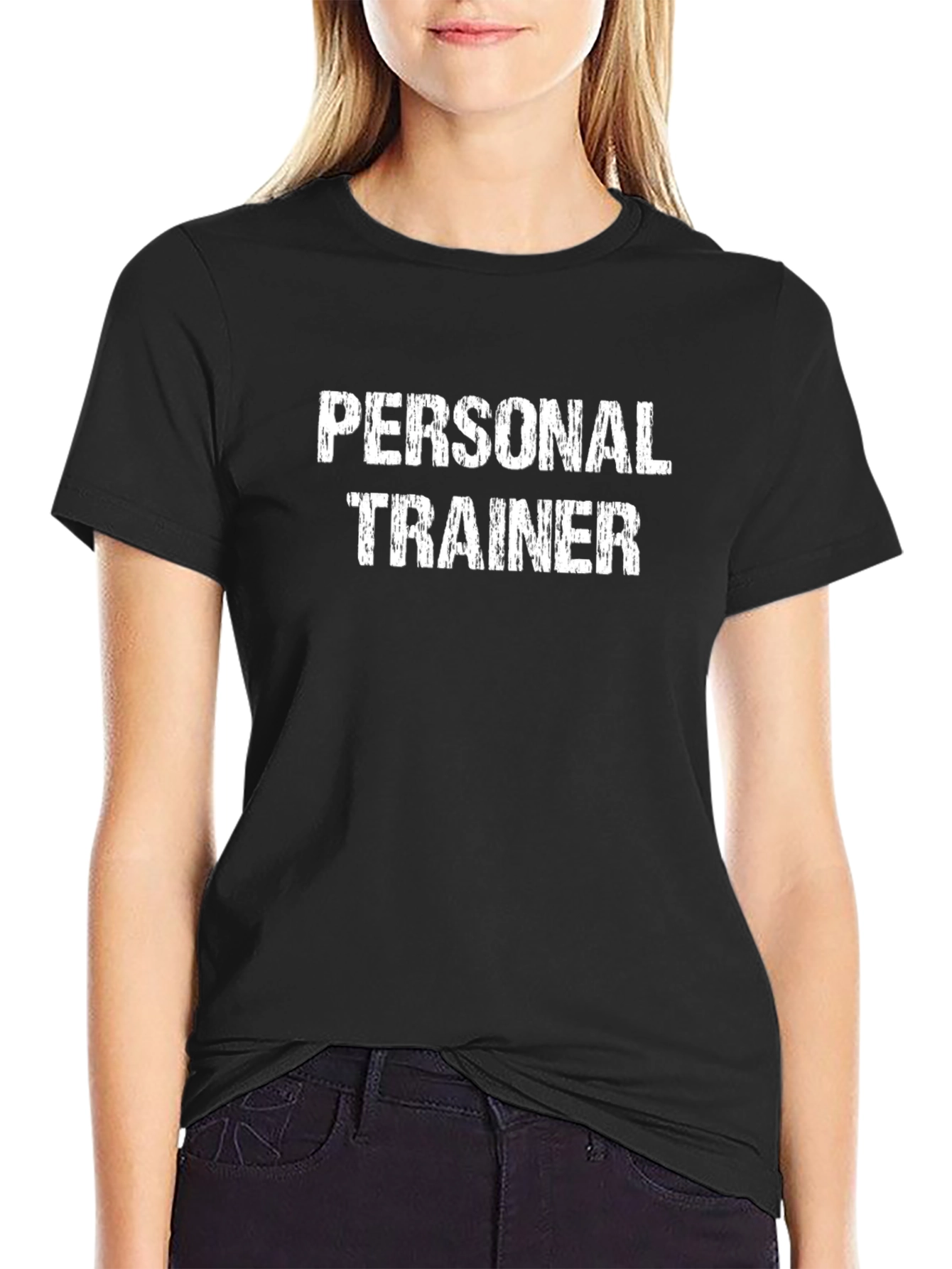 Personal Trainer Graphic T-Shirt - Black