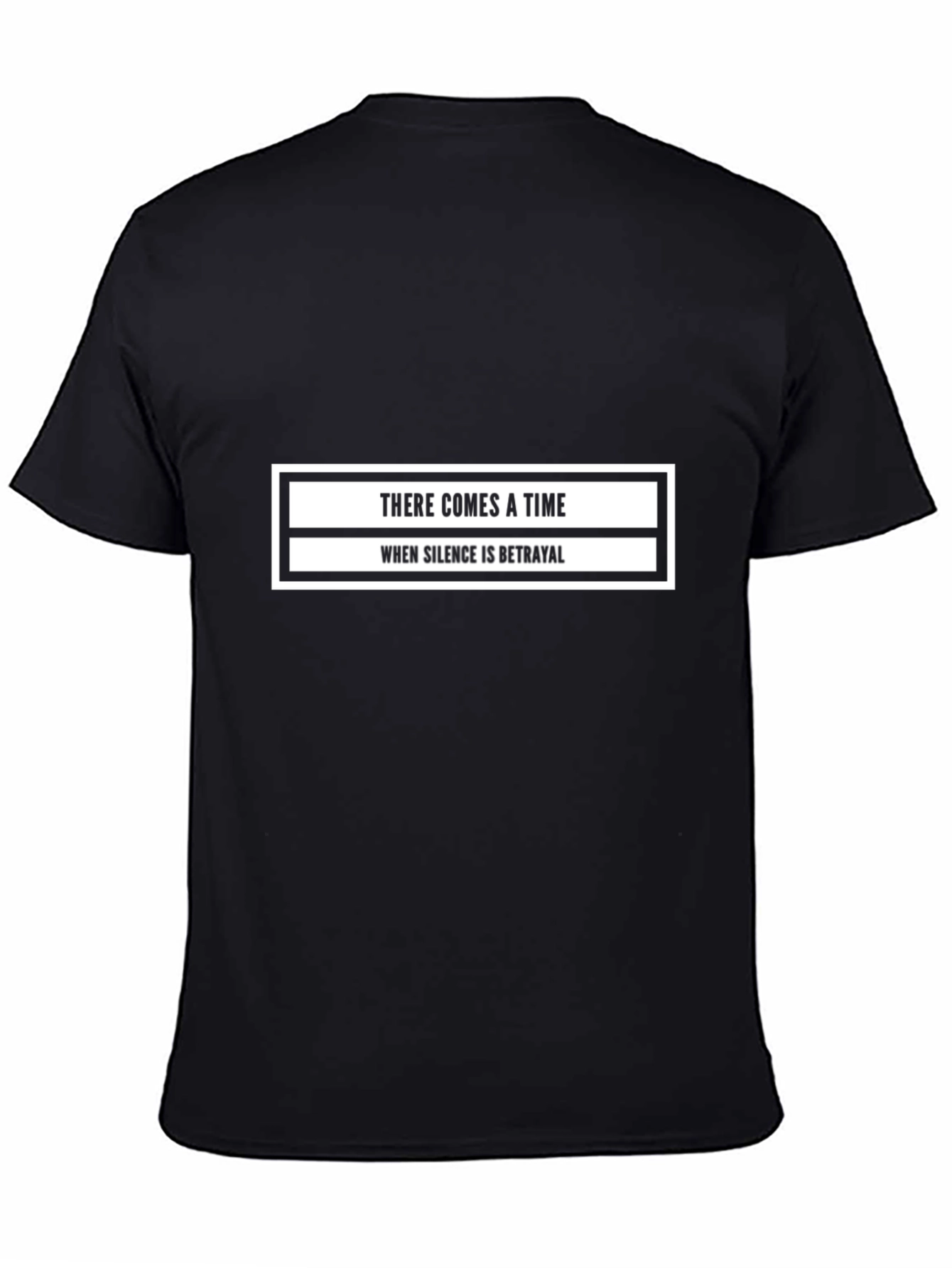 Silence is Betrayal Graphic Tee - Bold Statement T-Shirt