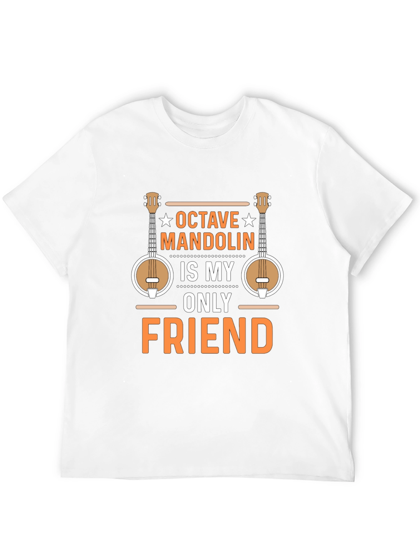 Octave Mandolin Friend T-Shirt - Music Lover Tee