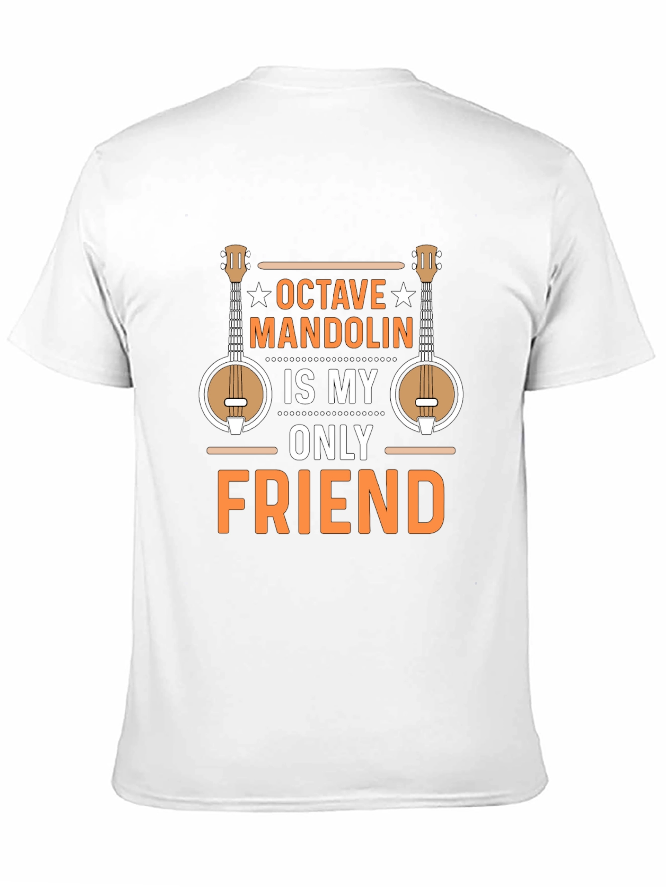 Octave Mandolin Friend T-Shirt - Music Lover Tee