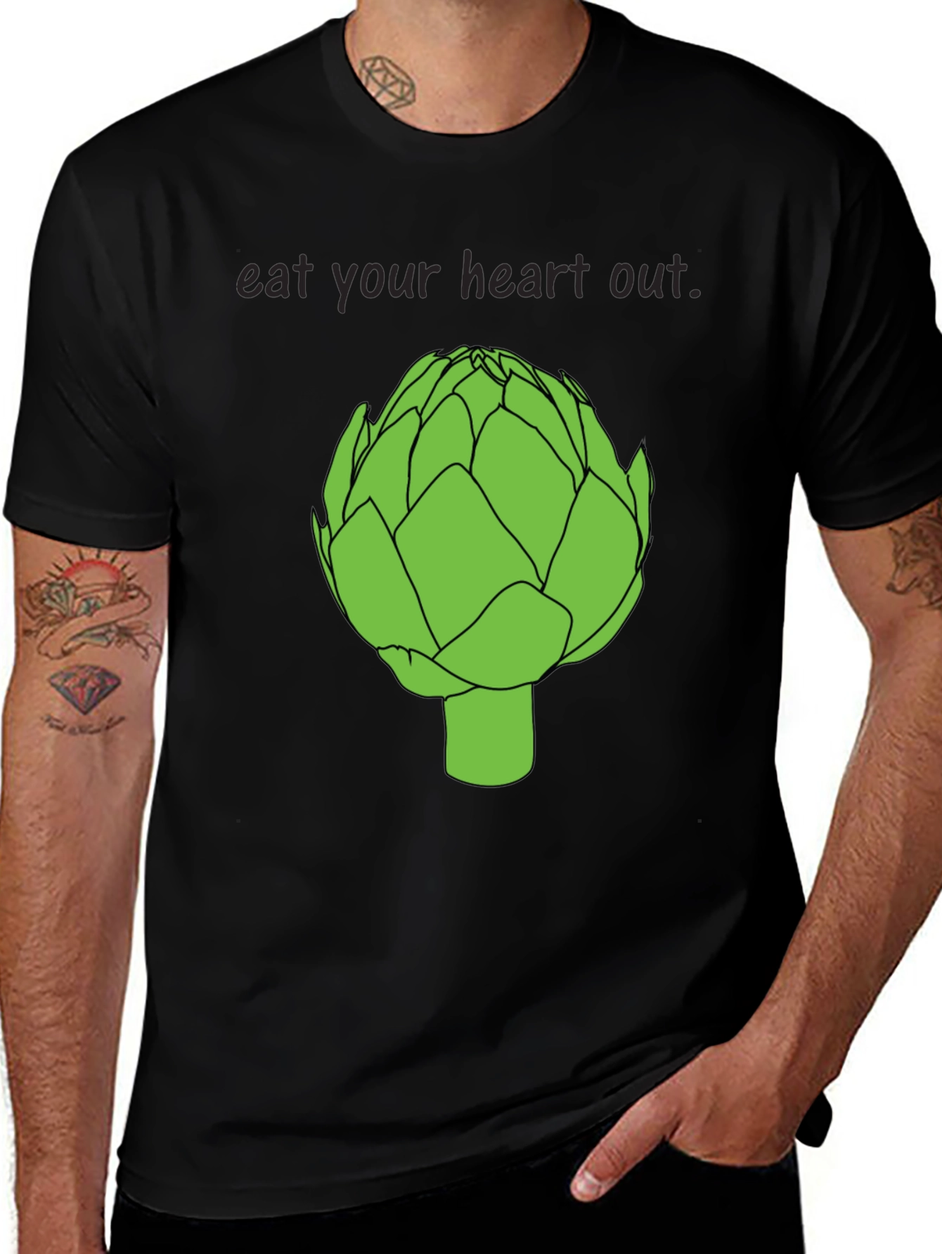 Eat Your Heart Out Artichoke T-Shirt